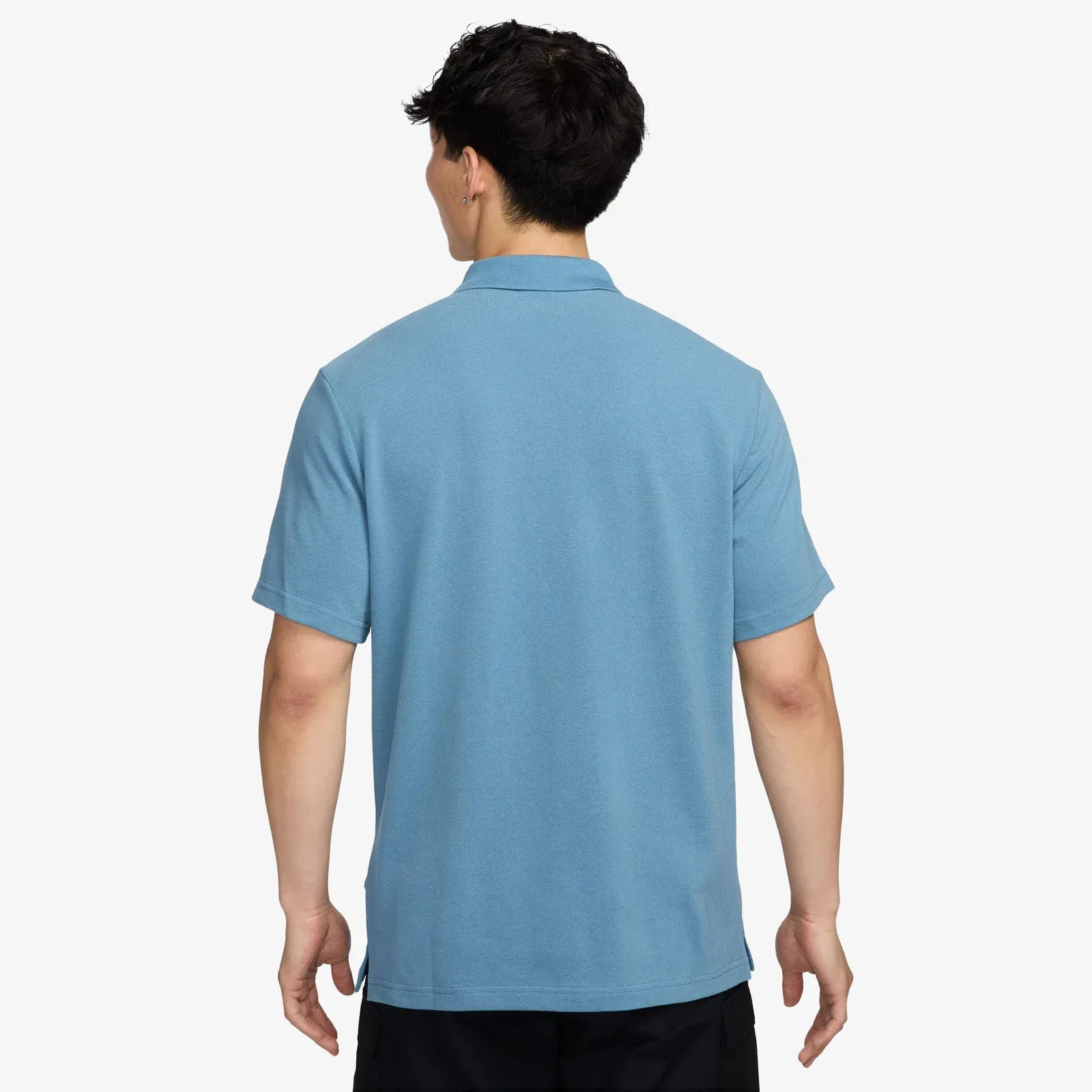 NIKE POLO { AEGEAN STORM/BLACK/BLACK