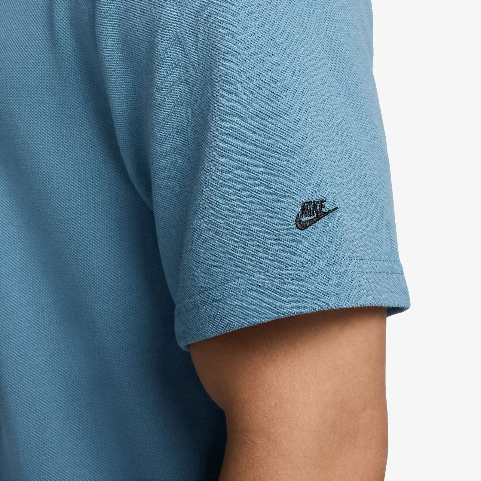 NIKE POLO { AEGEAN STORM/BLACK/BLACK
