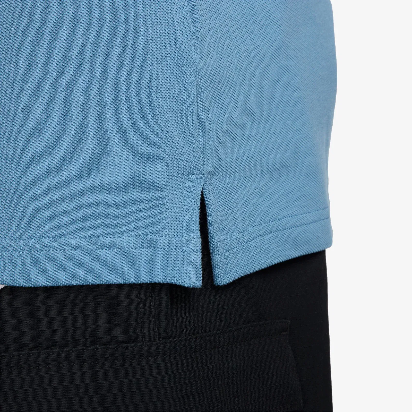 NIKE POLO { AEGEAN STORM/BLACK/BLACK