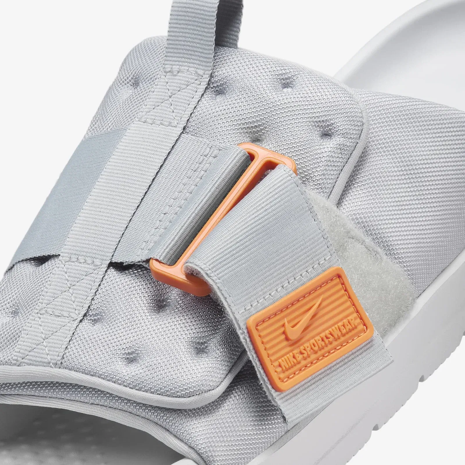 Nike ASUNA 3 { LT SMOKE GREY/BRIGHT MANDARIN