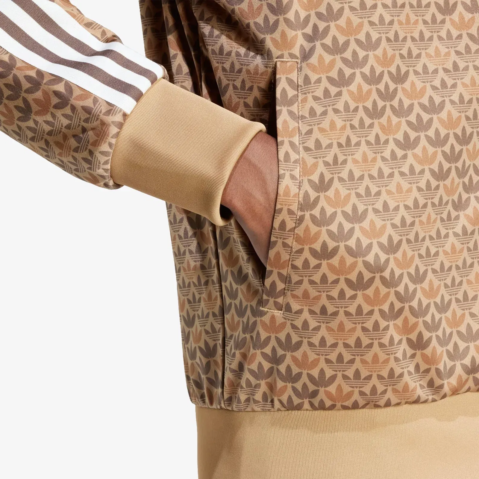 Adidas Originals FIREBIRD CLASSIC MONO TRACK TOP { EARTH STRATA