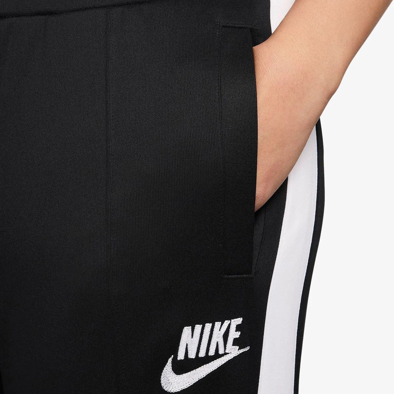 Nike SPORTSWEAR KNIT PANTS { BLACK/WHITE/WHITE