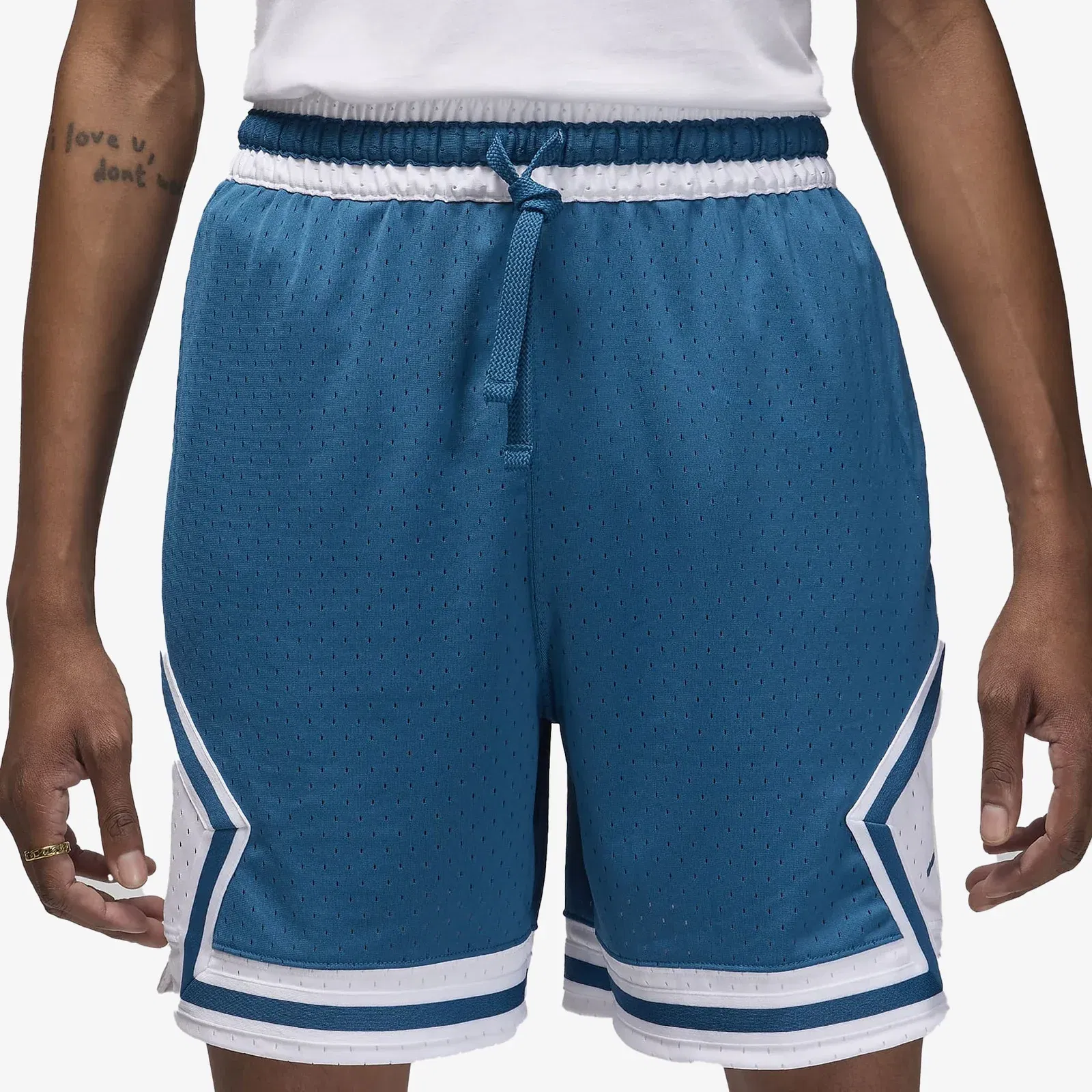 Jordan DRI-FIT SPORT DIAMOND SHORTS { INDUSTRIAL BLUE/WHITE/INDUSTRIAL BLUE