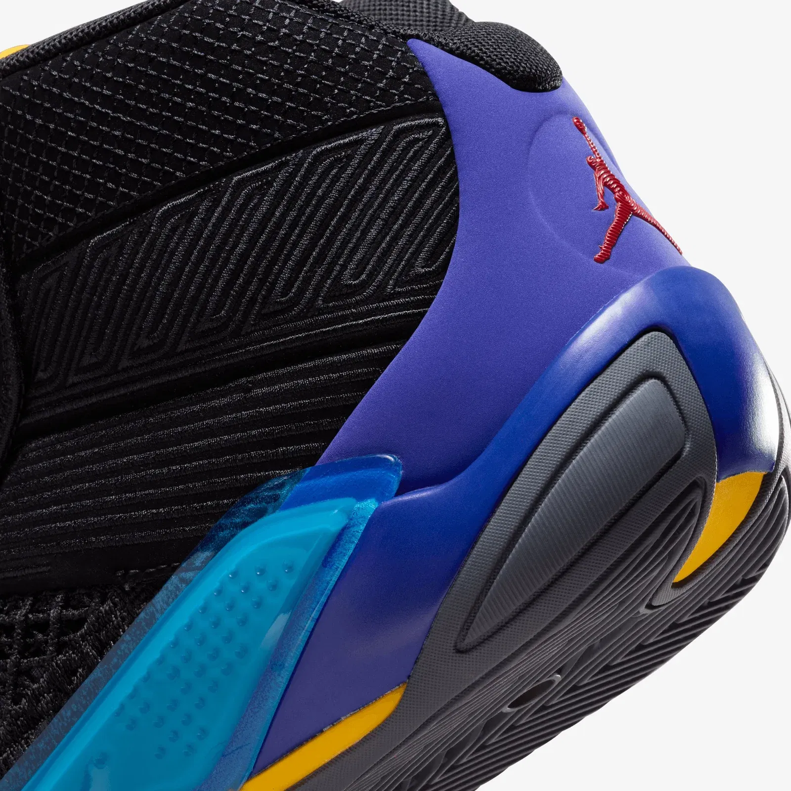 Jordan AIR JORDAN XXXVIII "AQUA" PF { BLACK/TRUE RED-BRIGHT CONCORD-AQUATONE