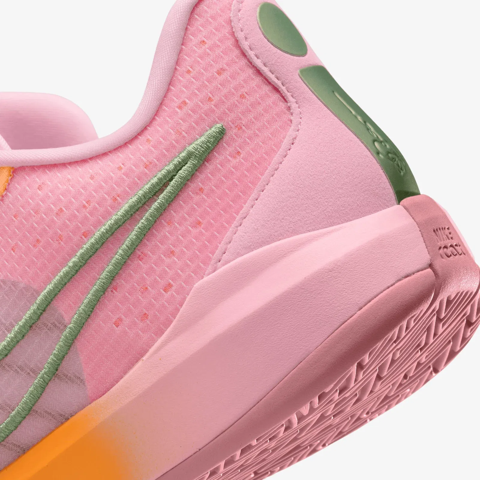 Nike SABRINA 1 "WEST COAST ROOTS" EP { MED SOFT PINK/OIL GREEN-TOTAL ORANGE