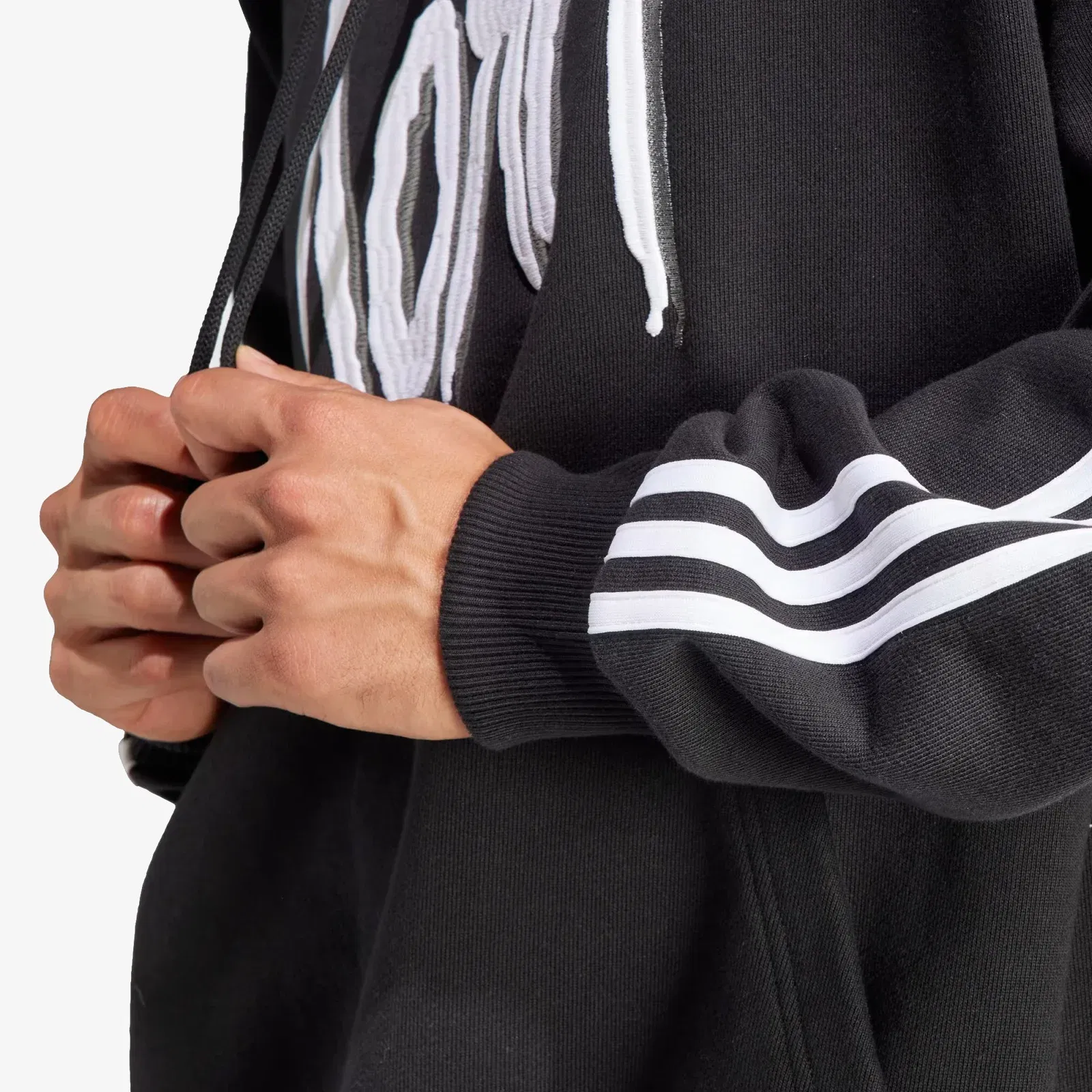 Adidas Originals KORN HOODIE { BLACK