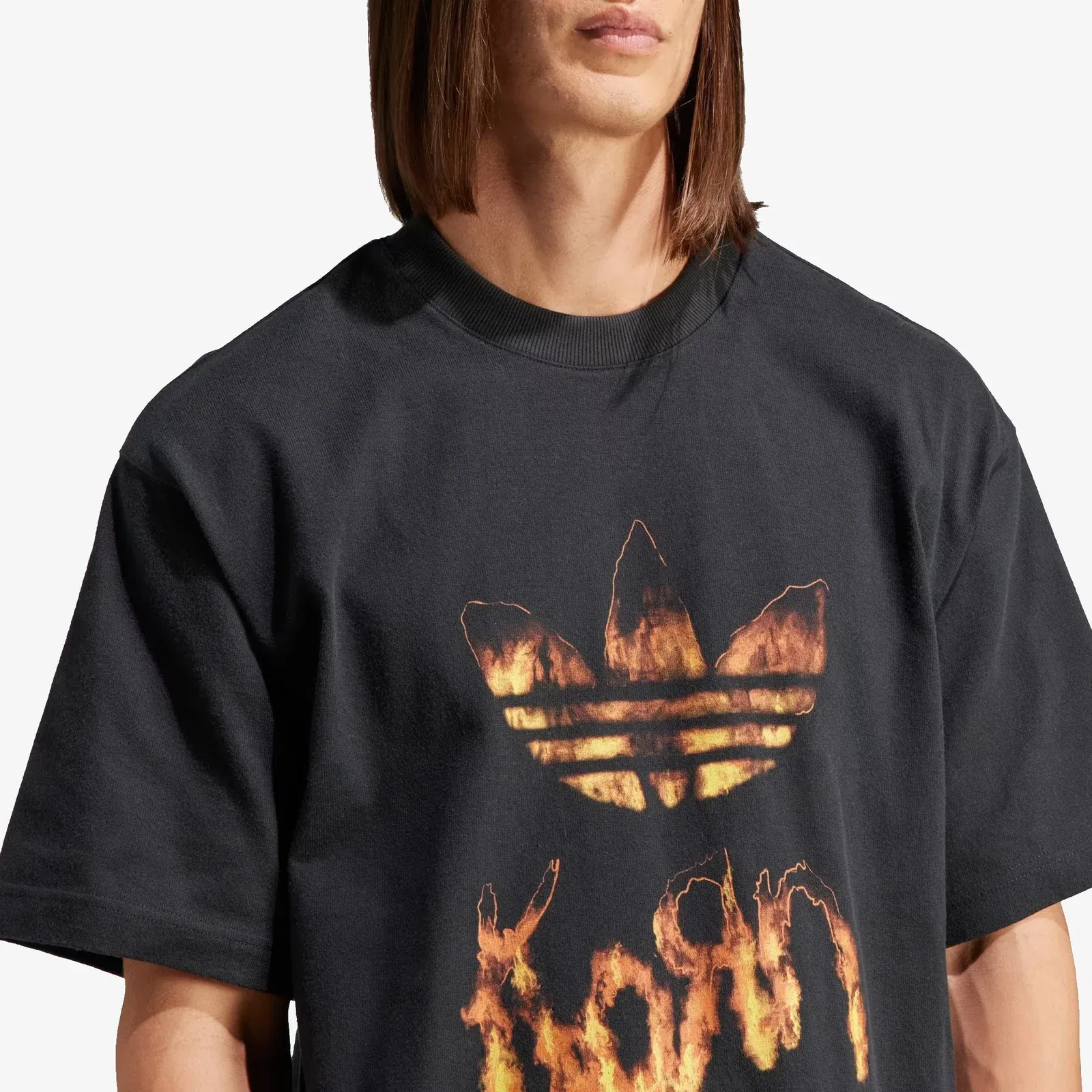 Adidas Originals KORN T-Shirt { BLACK