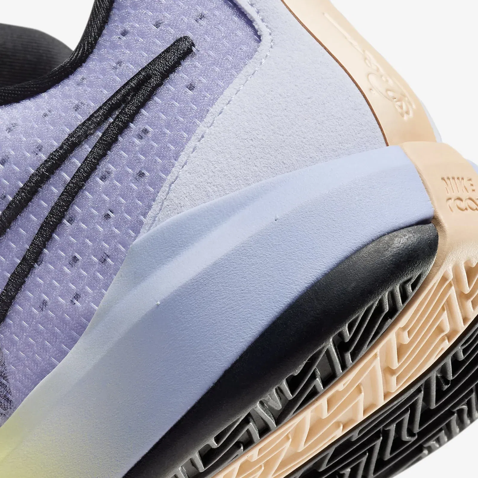 Nike SABRINA 1 "SPARK" EP { OXYGEN PURPLE/BLACK-LEMON CHIFFON