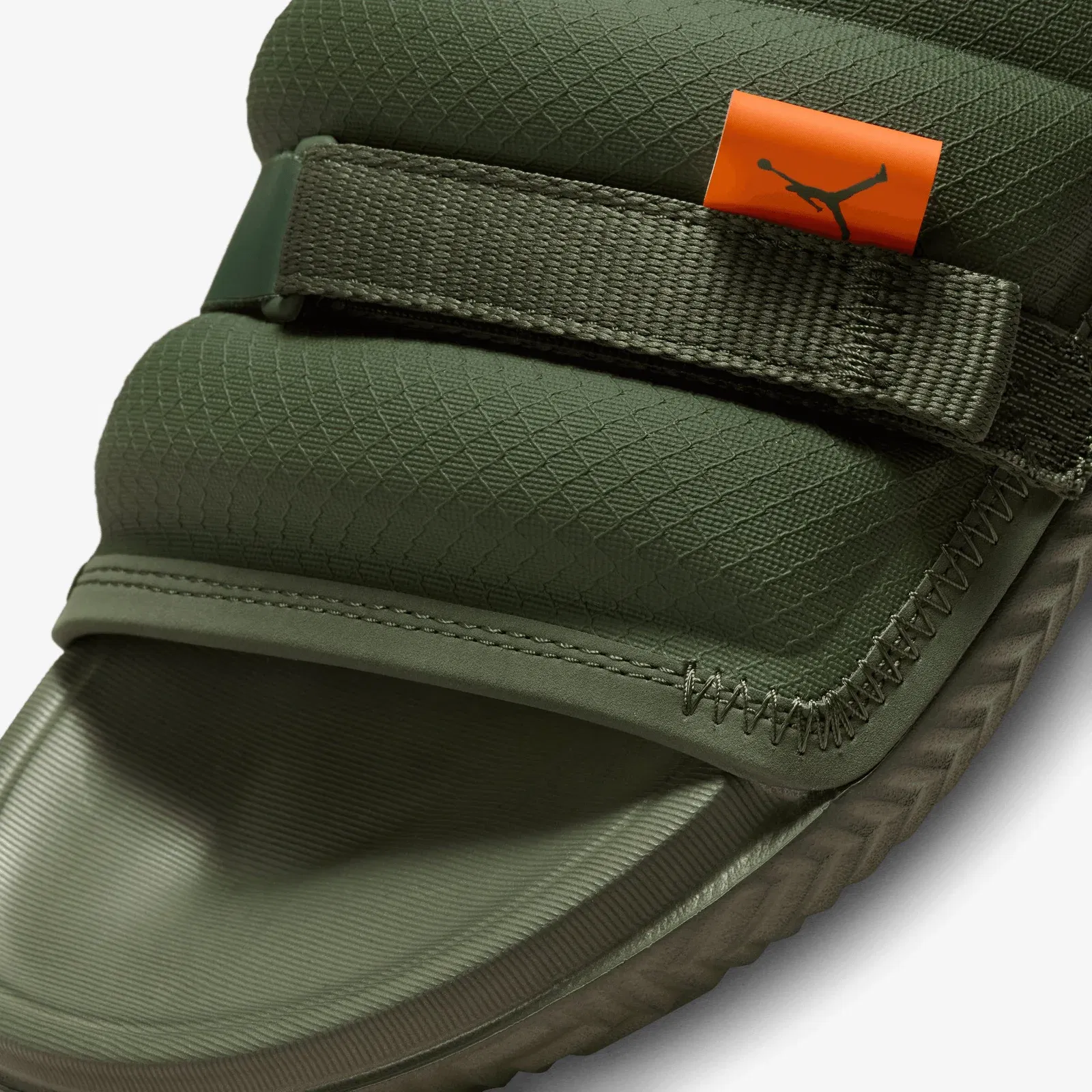 Jordan SUPER PLAY { DEEP GREEN/SAFETY ORANGE