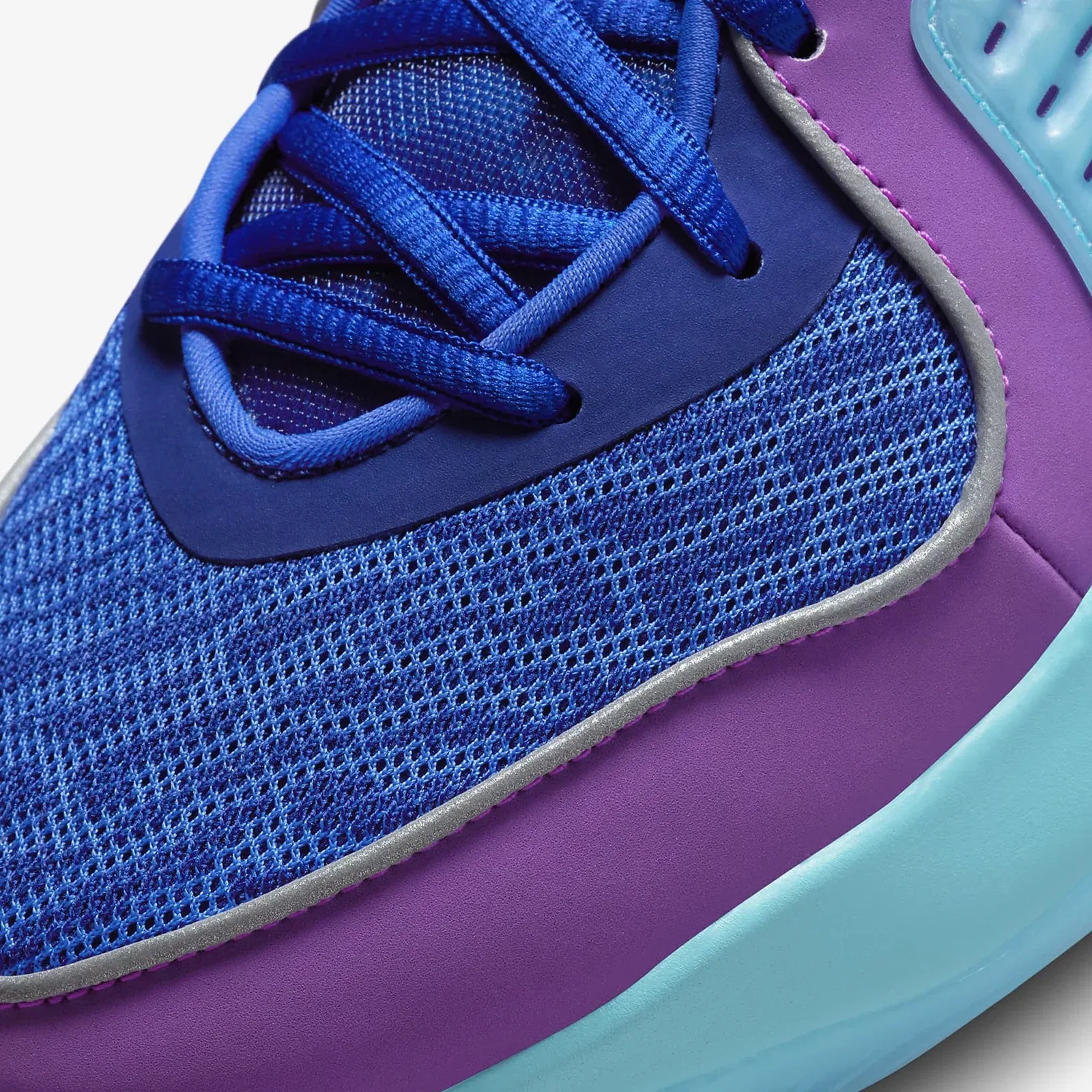 Nike KEVIN DURANT KD16 EP { DEEP ROYAL/VIVID PURPLE-METALLIC SILVER