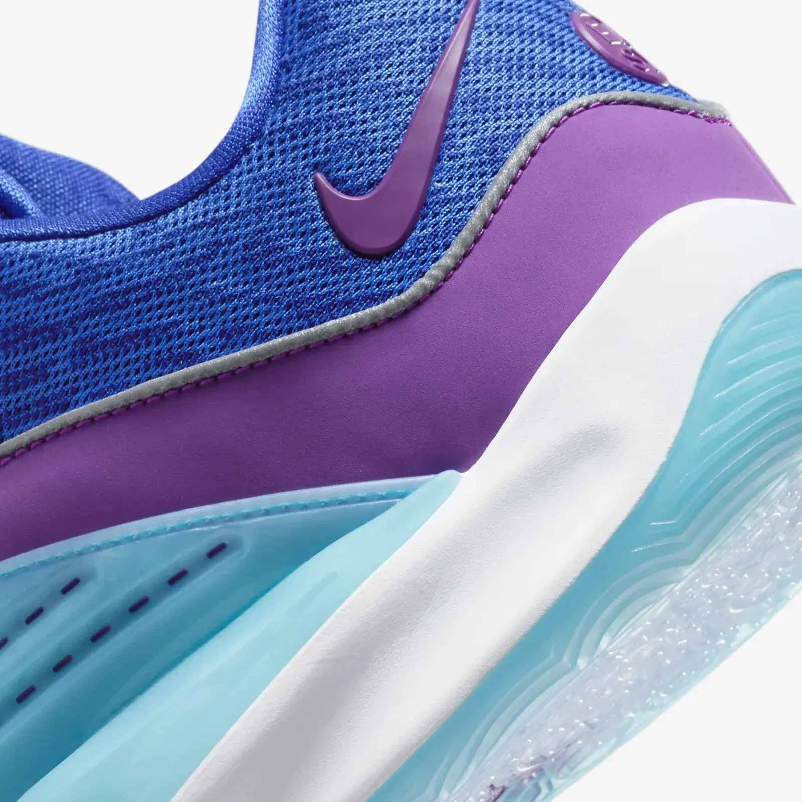 Nike KEVIN DURANT KD16 EP { DEEP ROYAL/VIVID PURPLE-METALLIC SILVER