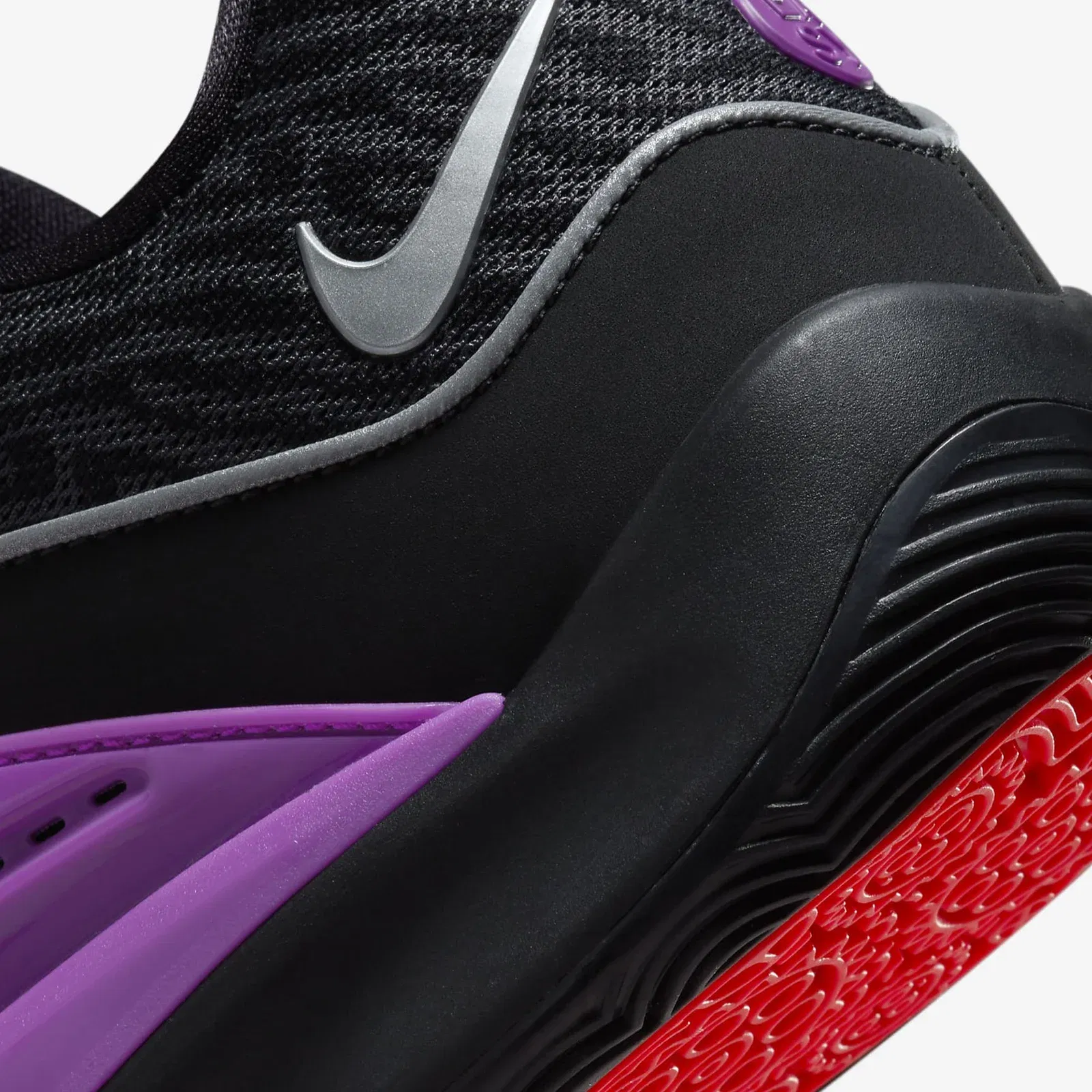 Nike KEVIN DURANT KD16 EP { BLACK/METALLIC SILVER-VIVID PURPLE