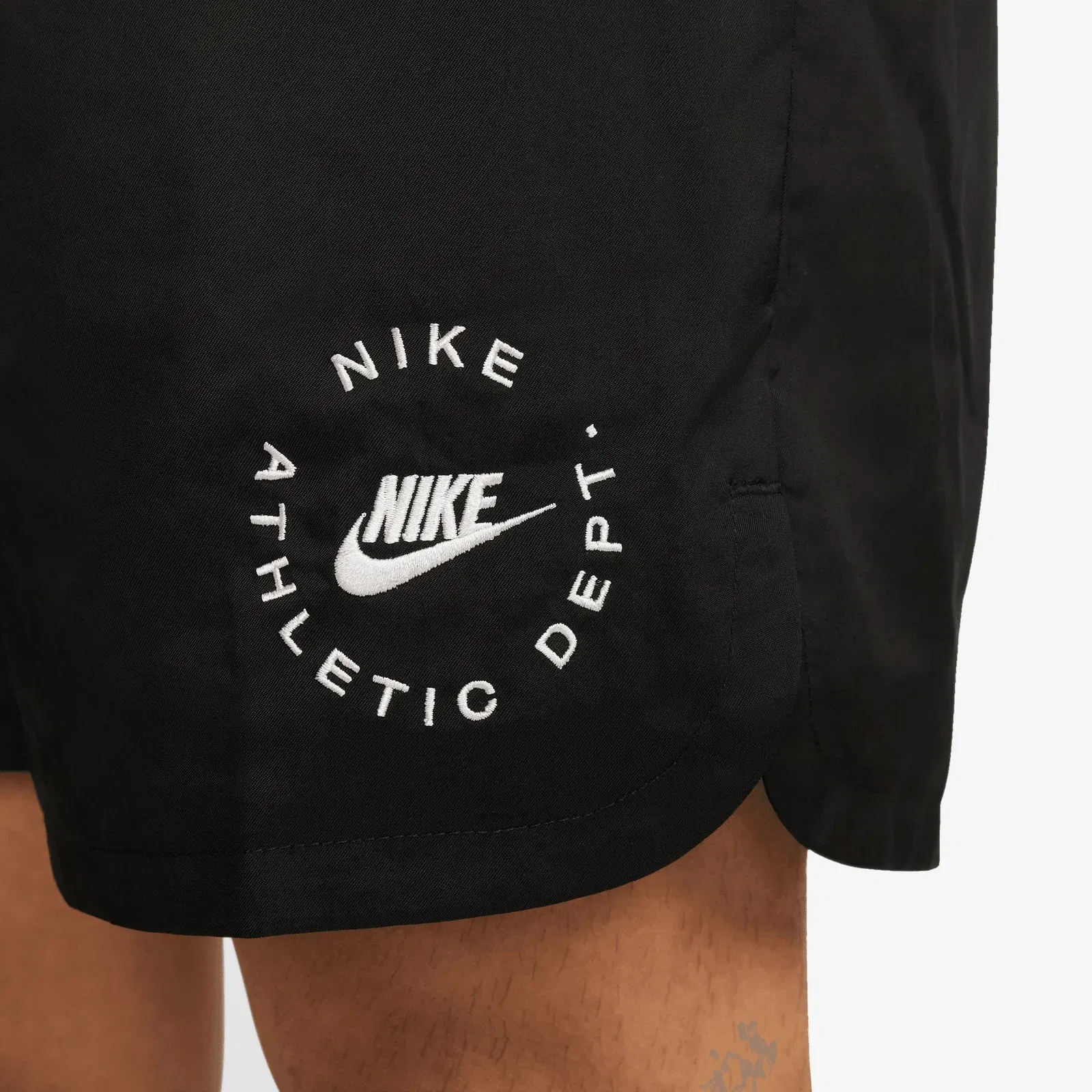 Nike AS M NK WVN LND FLOW SHORT NCP { BLACK/WHITE
