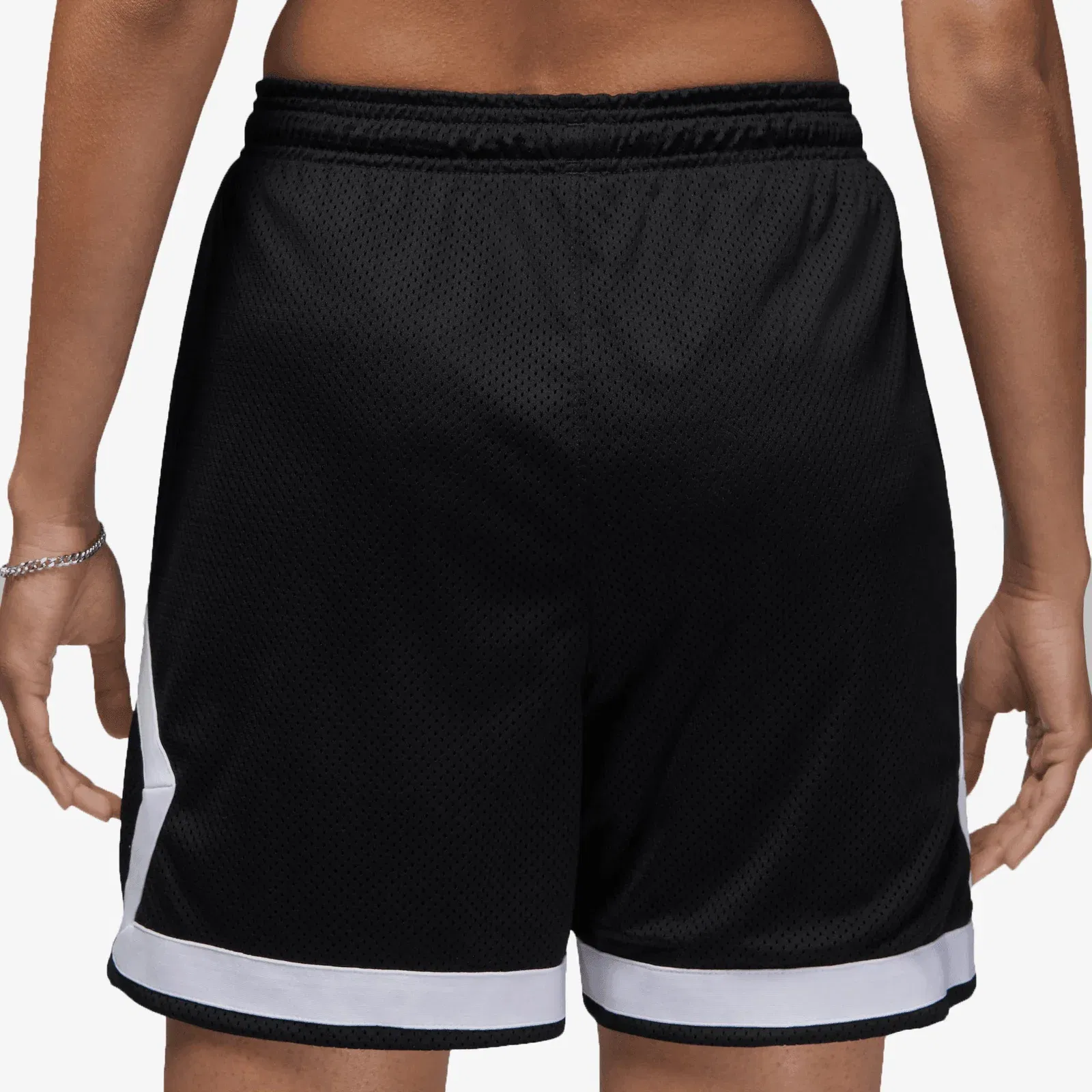Jordan DIAMOND SHORTS { BLACK/WHITE