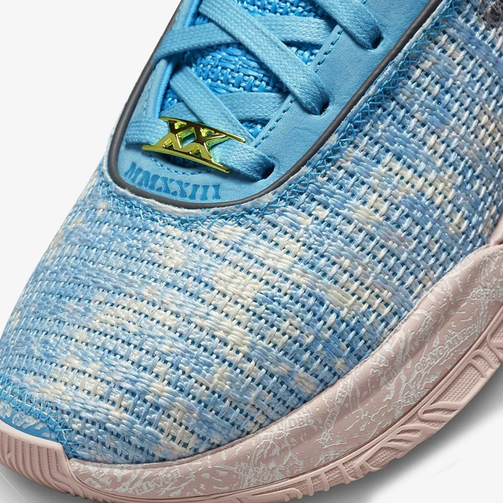 Nike LEBORN XX ASW EP { BLUE LIGHTNING/COCONUT MILK