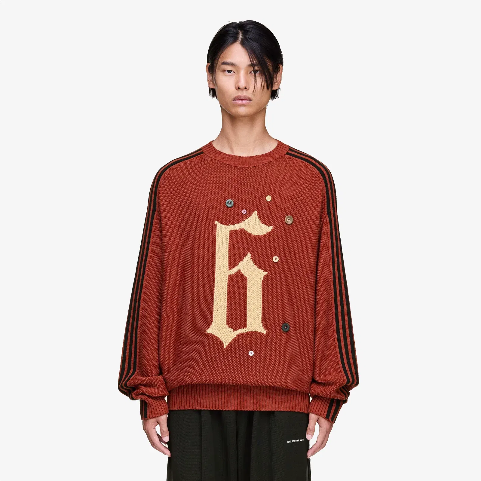 ADIDAS ORIGINALS SONG FOR THE MUTE ADI006 SWEATSHIRT { WILD SEPIA
