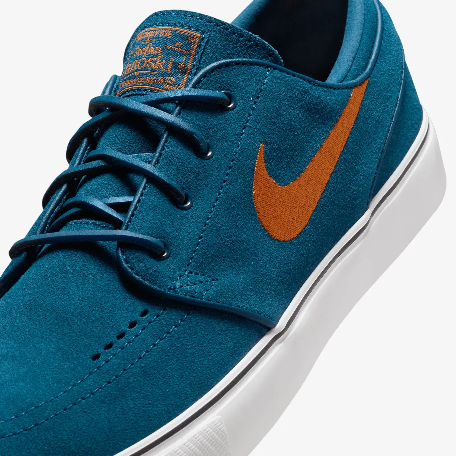 Nike SB ZOOM JANOSKI OG+ { BLUE FORCE/CAMPFIRE ORANGE-BLUE FORCE