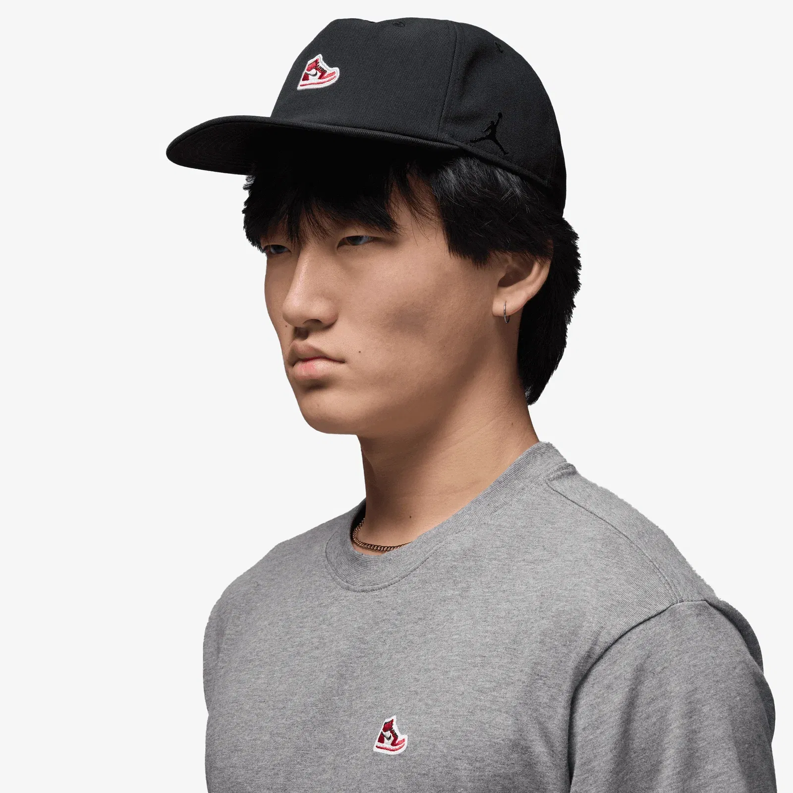 Jordan STRUCTURED HAT { BLACK