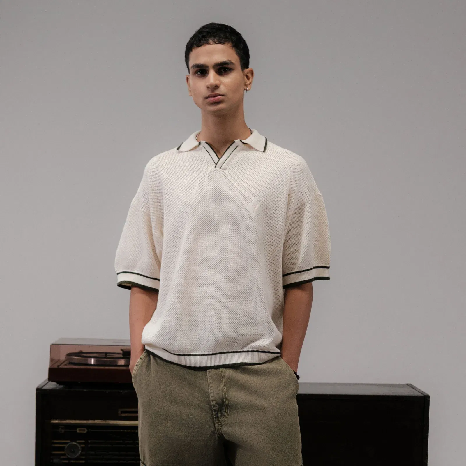 SUPERKICKS POLO T-Shirt { OFF WHITE