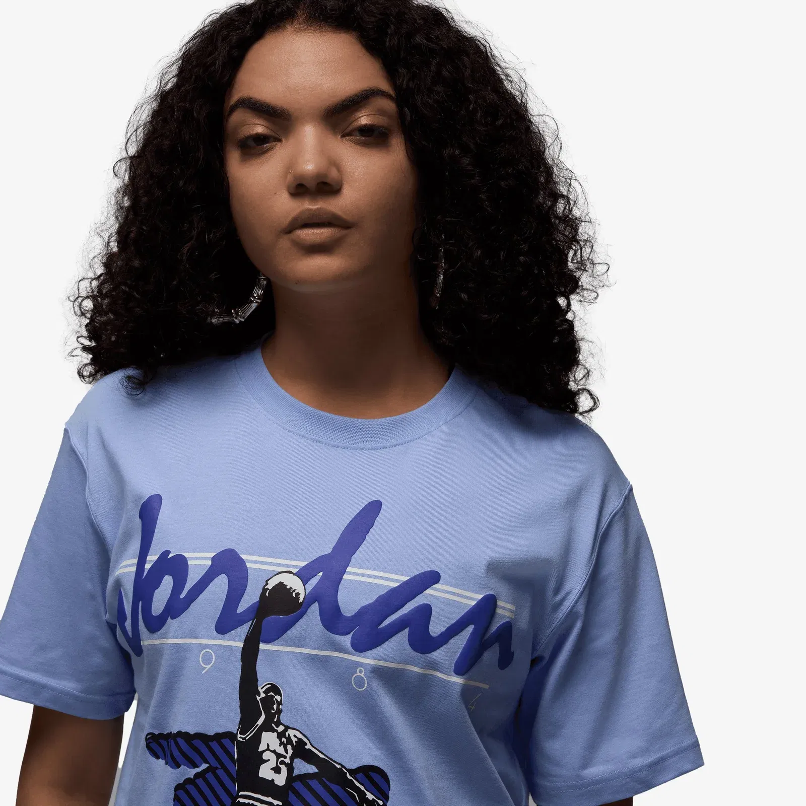 JORDAN GRAPHIC T-SHIRT { ALUMINUM