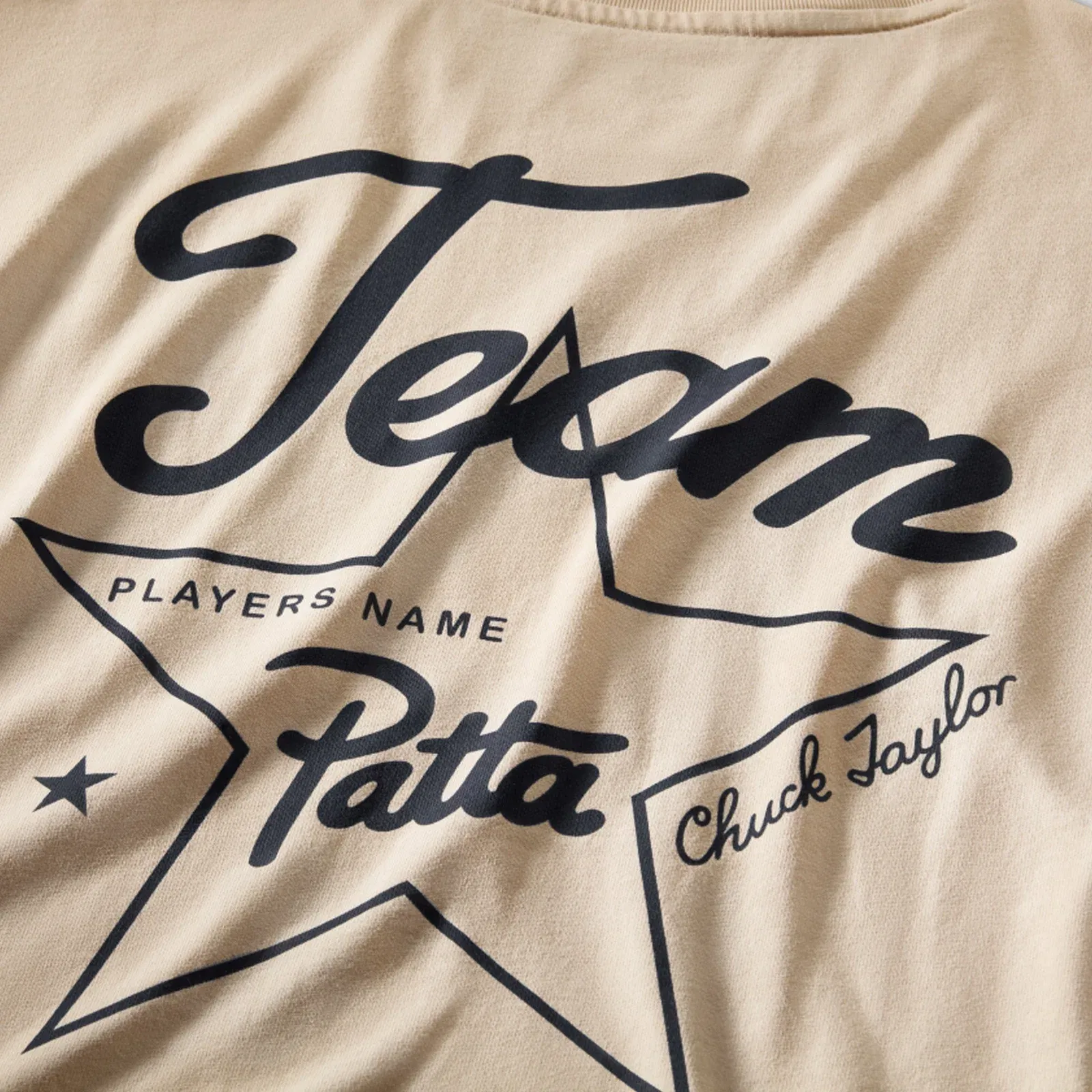 Converse X PATTA ANNIVERSARY TEE NATURAL IVORY { CREAM