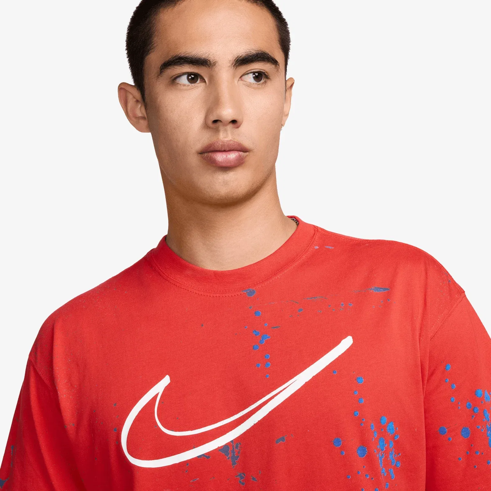 NIKE MAX90 T-SHIRT { LT CRIMSON