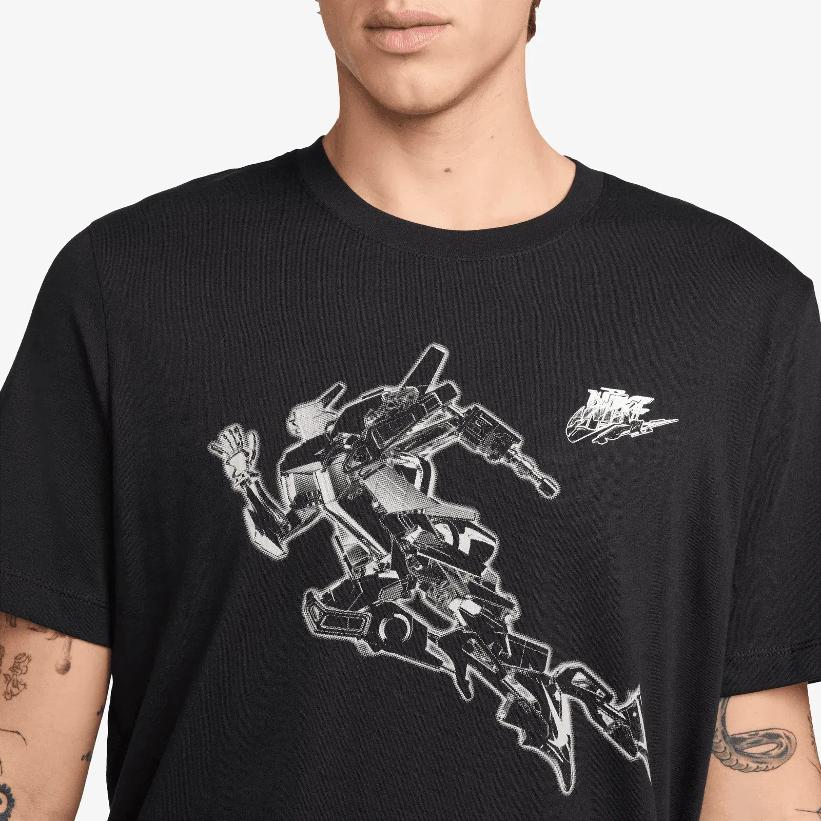 NIKE AS M NSW T-Shirt LBR SSNL CLUB { BLACK