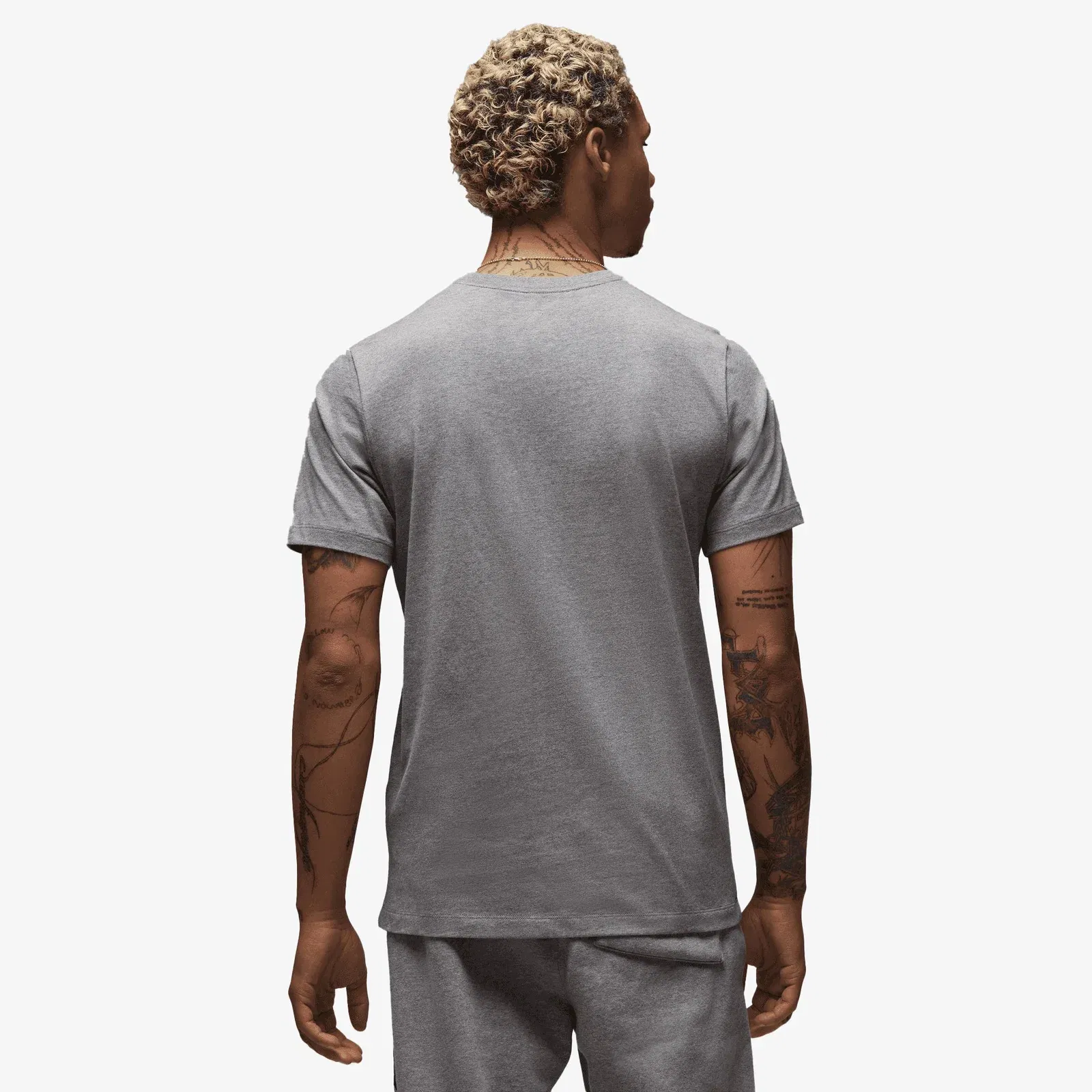 Jordan JORDAN T-SHIRT { CARBON HEATHER/BLACK/BLACK