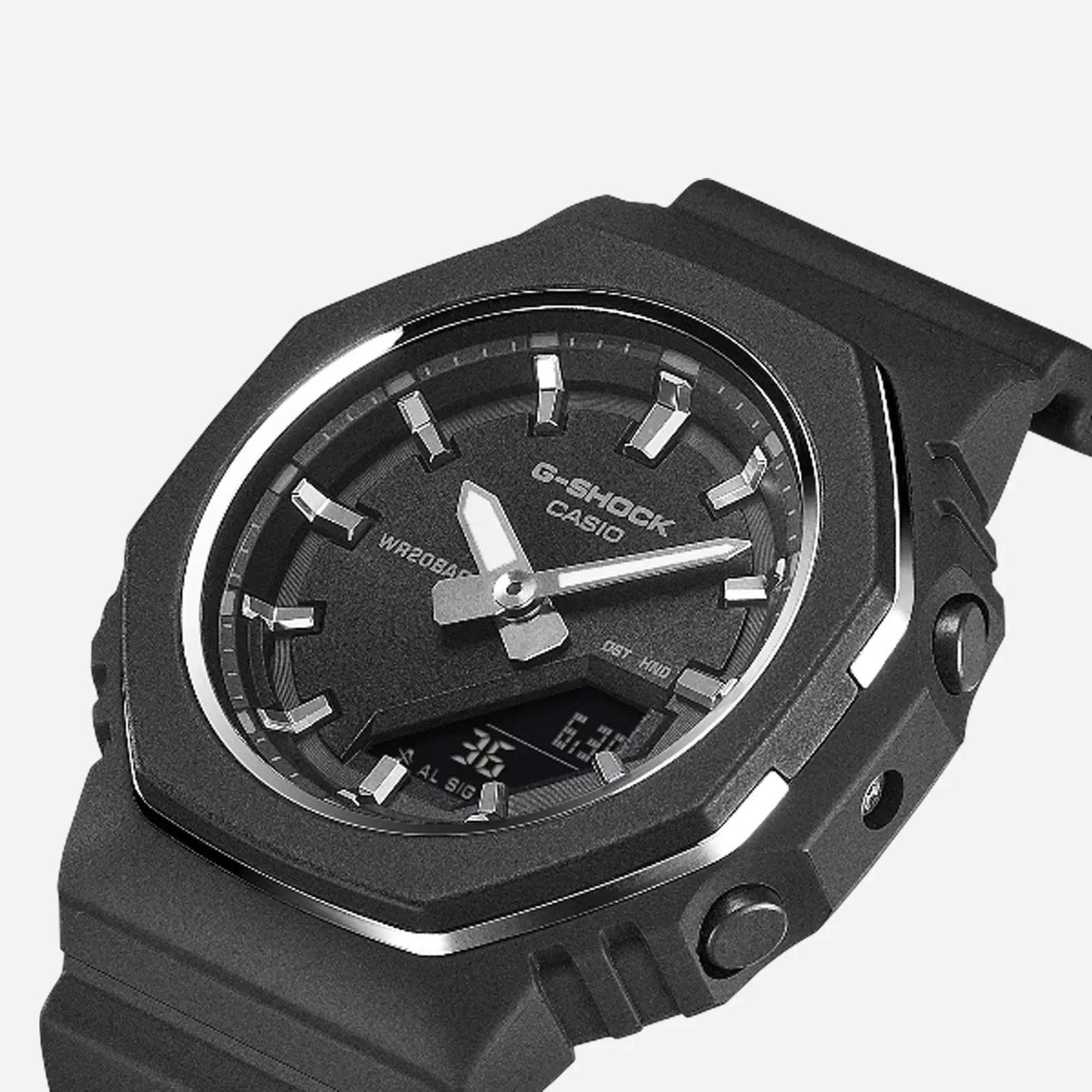 Casio G-Shock GMA-P2110-1A Black Dial Bio-Based Resin Strap Watch WMNS