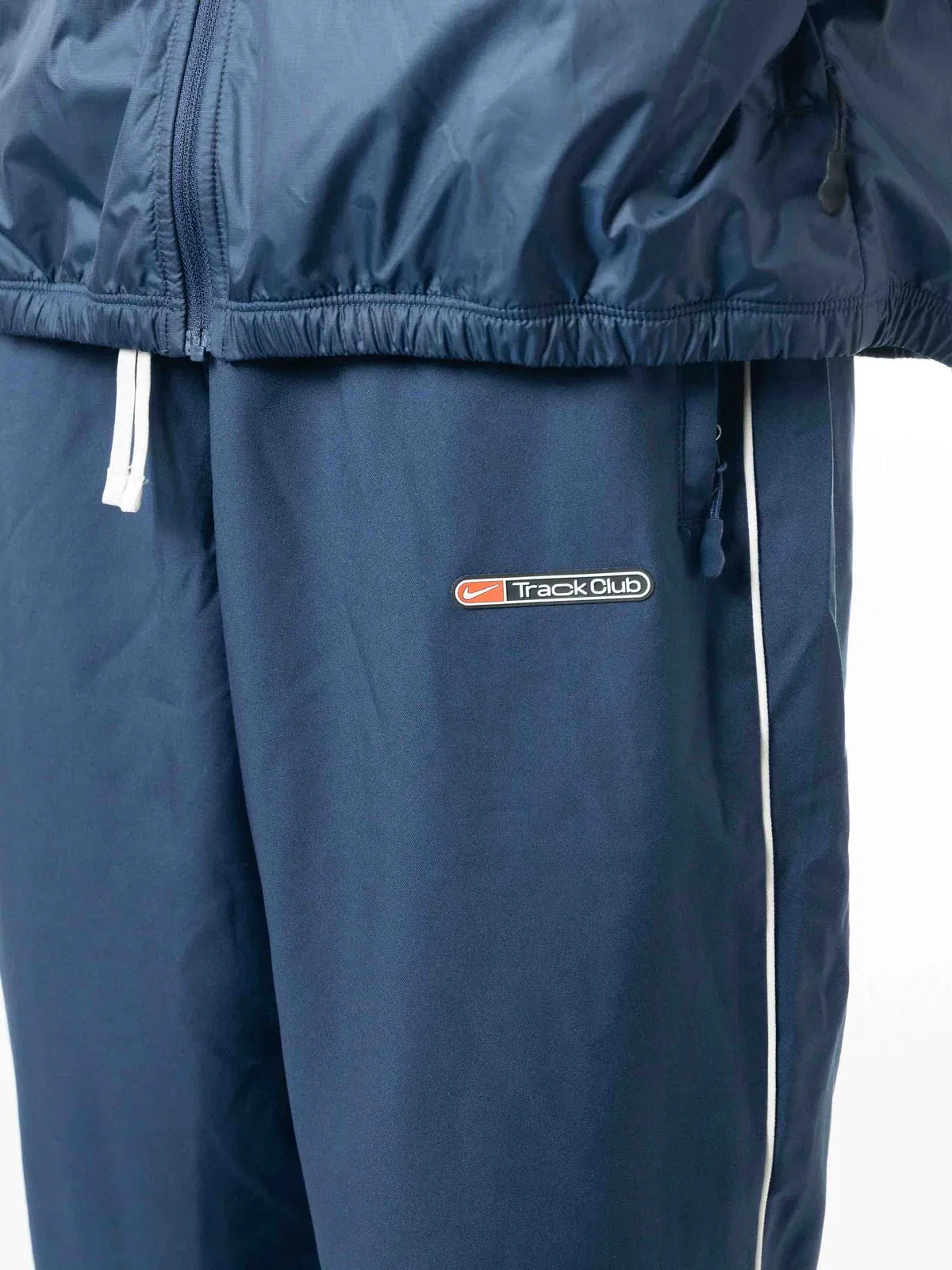 Nike Men Blue Challenger Track Club Trackpants (XL)