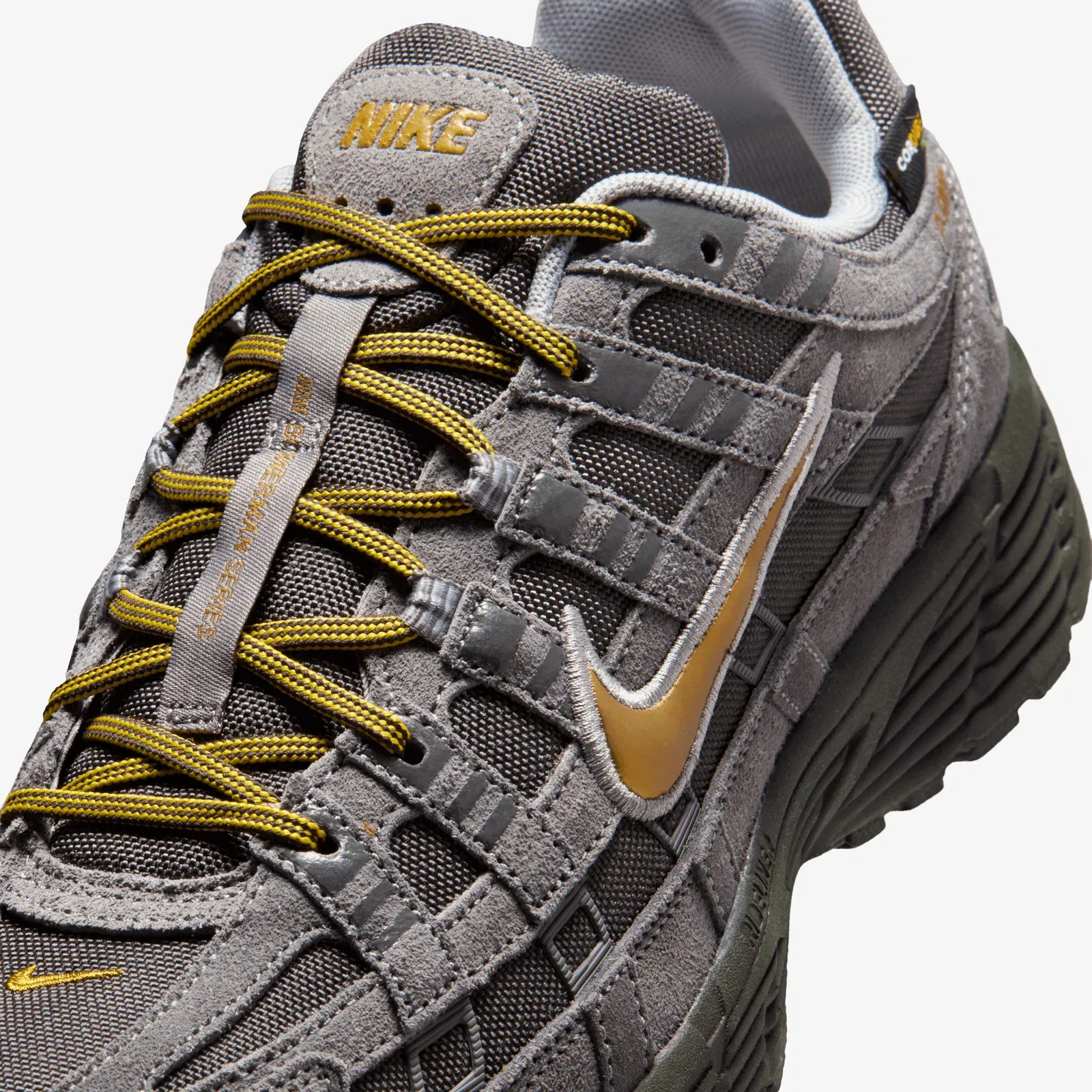 NIKE P-6000 PREMIUM CORDURA® { MEDIUM ASH/GOLDEN HOPS-PENCIL POINT