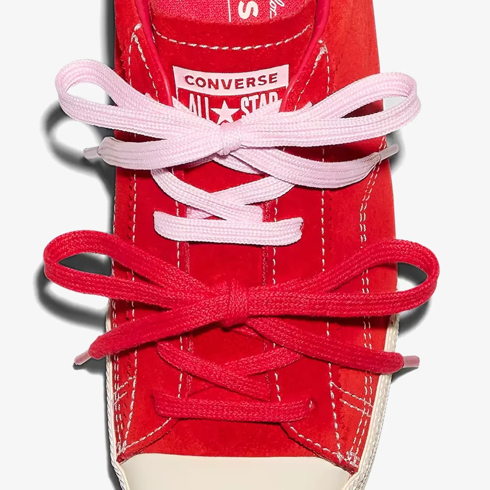 Converse CHUCK TAYLOR LO { RED/NEW FOUND BLOOM/EGRET