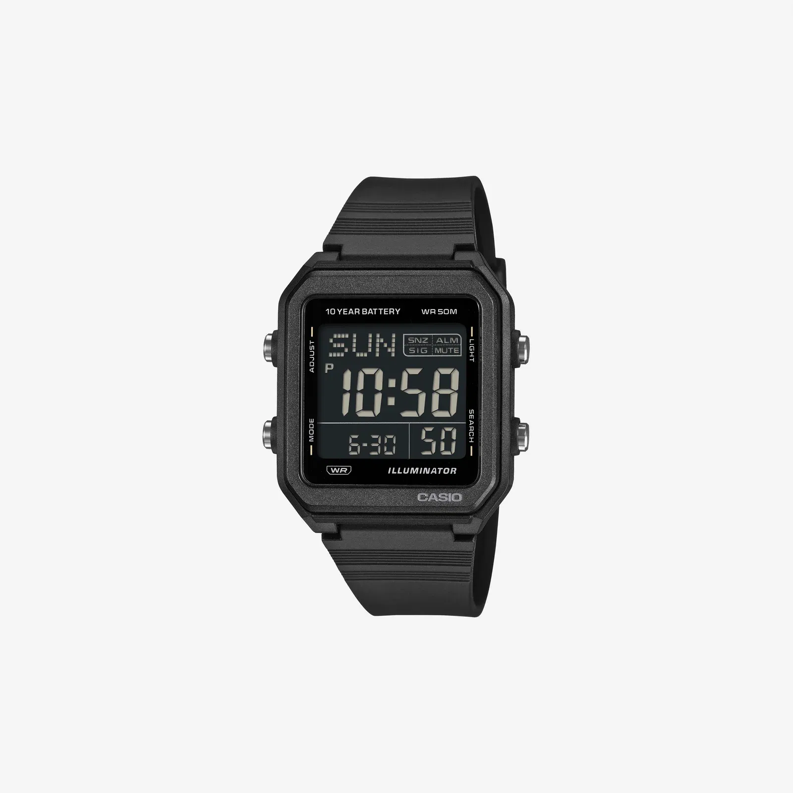 Casio Resin W-221H-1BVDF I134