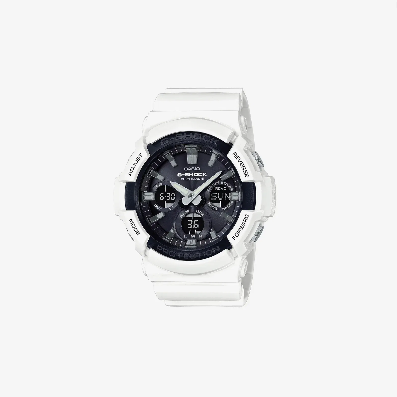 Casio G-Shock GAS-100B-7ACR Solar White Resin Watch