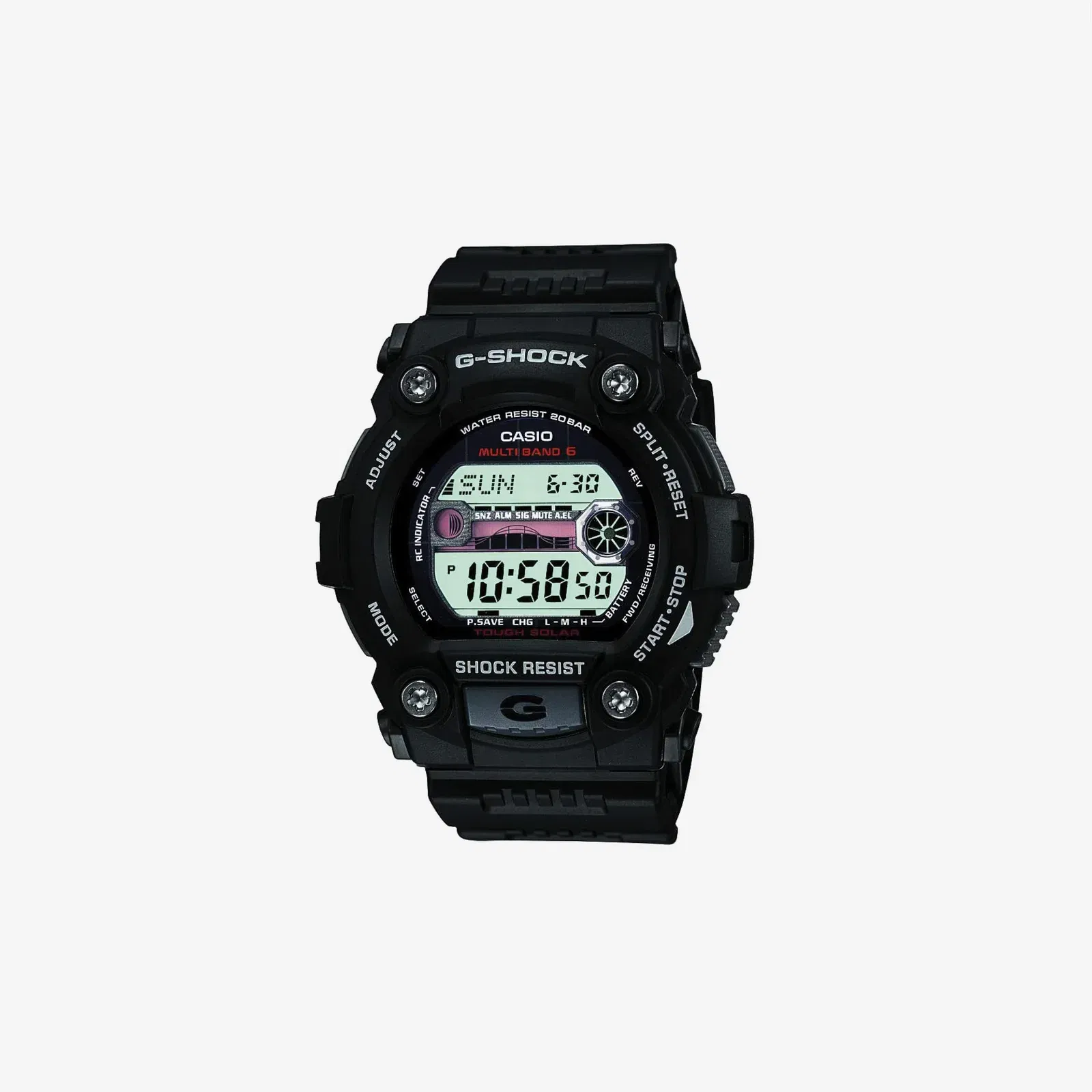 Casio GW-7900-1CR G-Shock Digital Display Quartz Black Watch