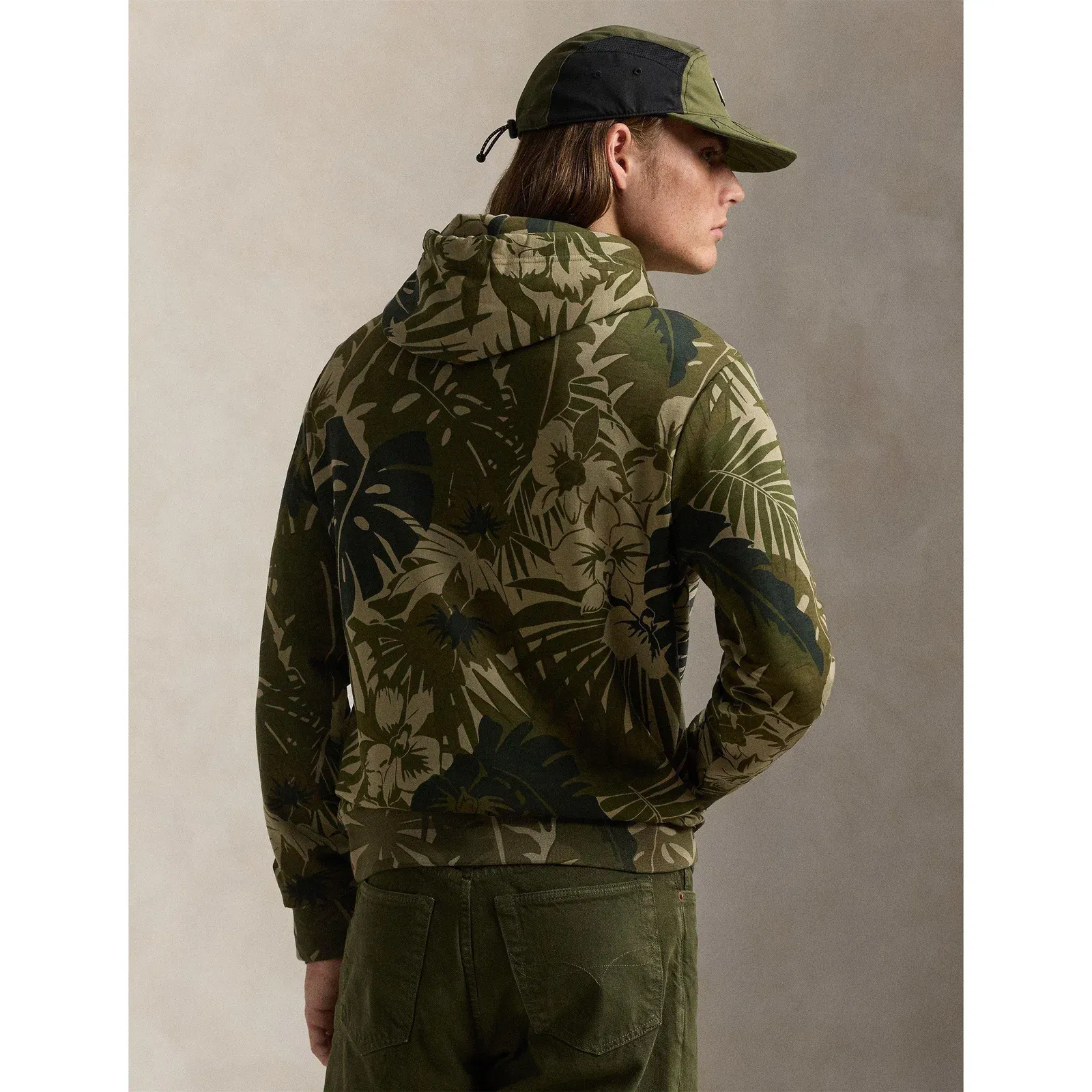 Palm-Camo Double Knit Hoodie