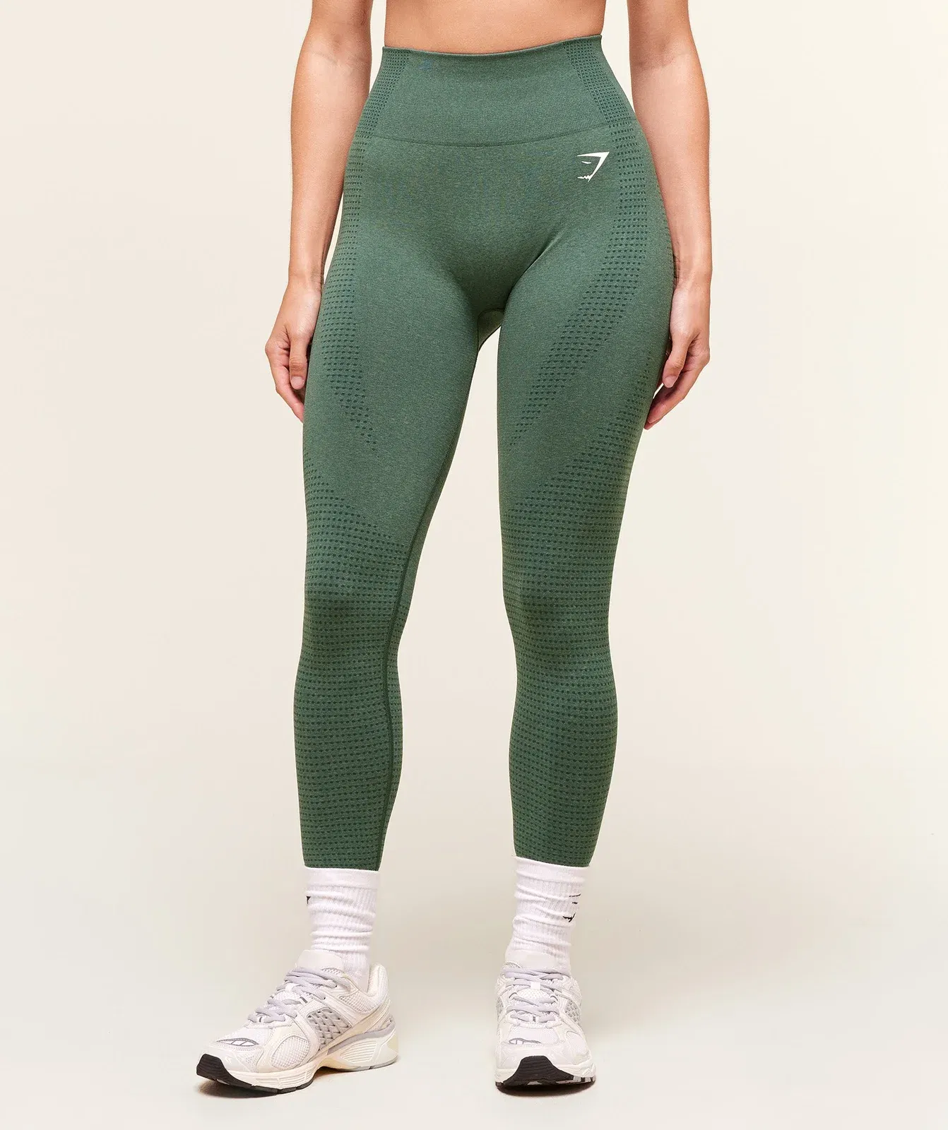 Gymshark Vital Regular Leggings - Dark Green Marl