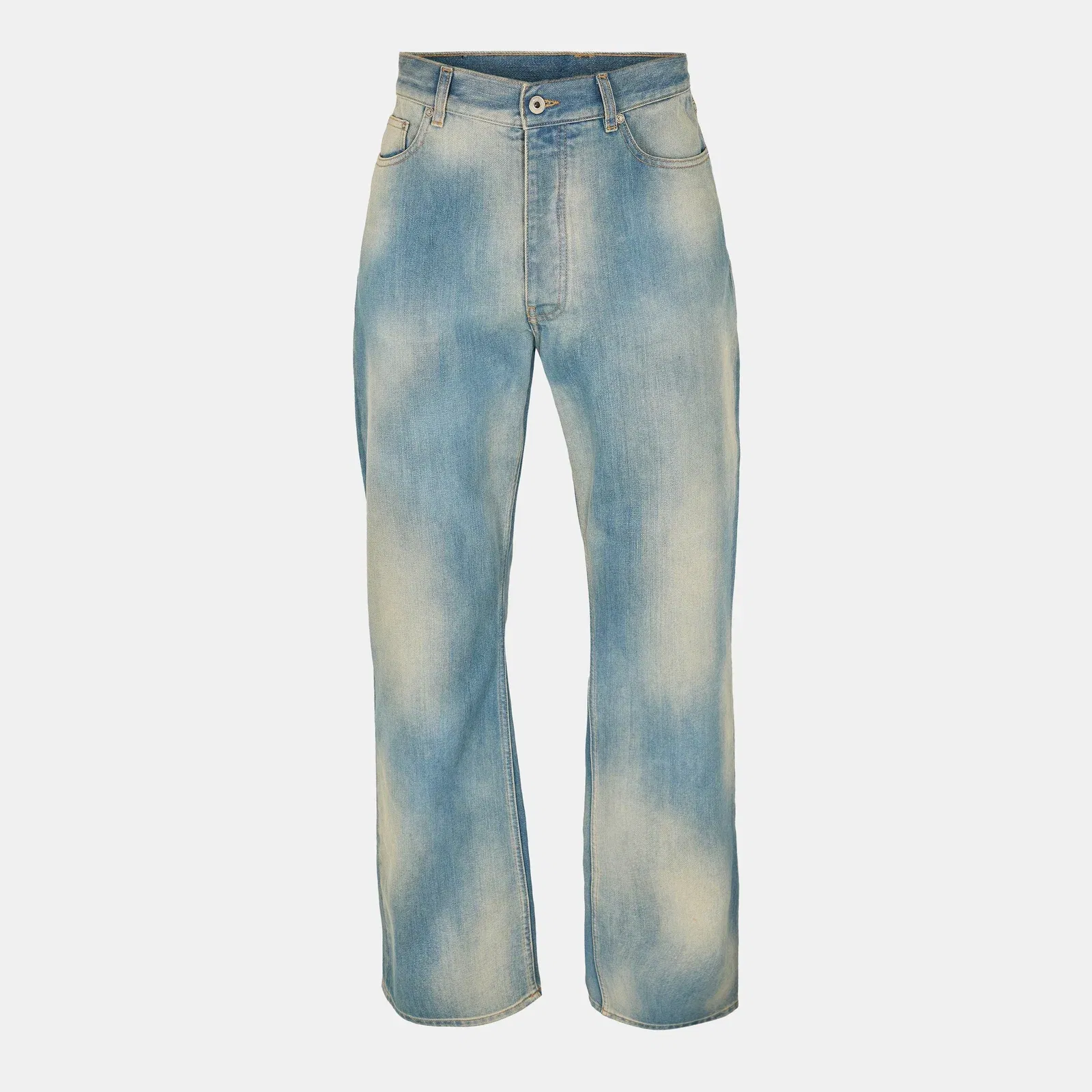 Patch Wide Leg Jeans