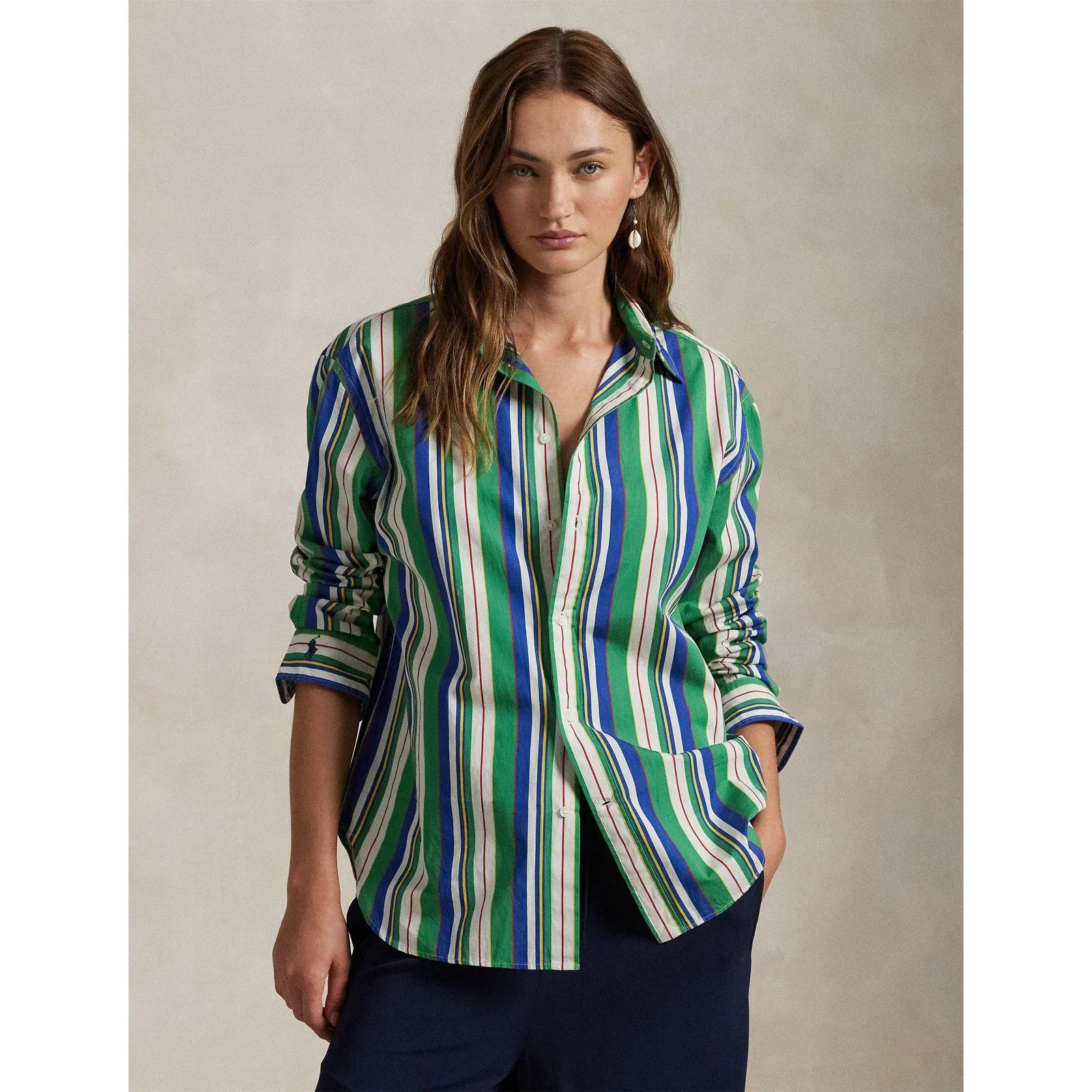 Stripe Long Sleeve Shirt