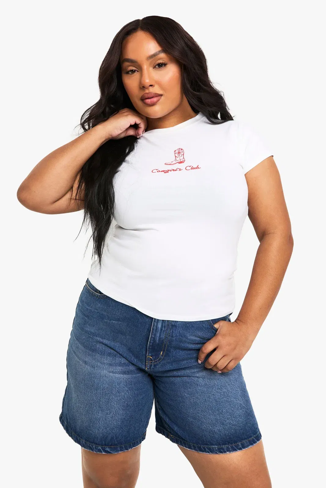 Plus Cowgirls Club Baby T-Shirt