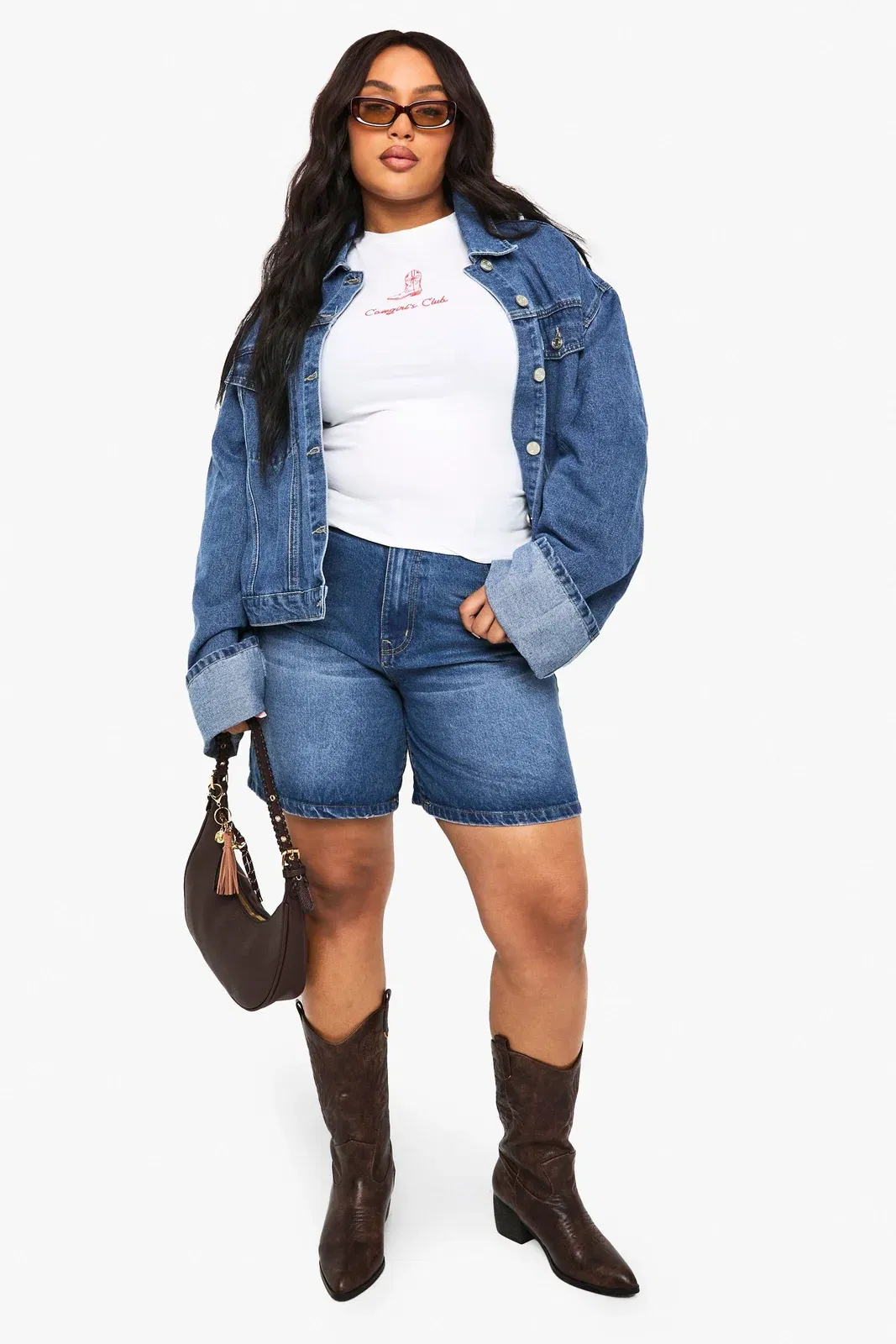 Plus Cowgirls Club Baby T-Shirt