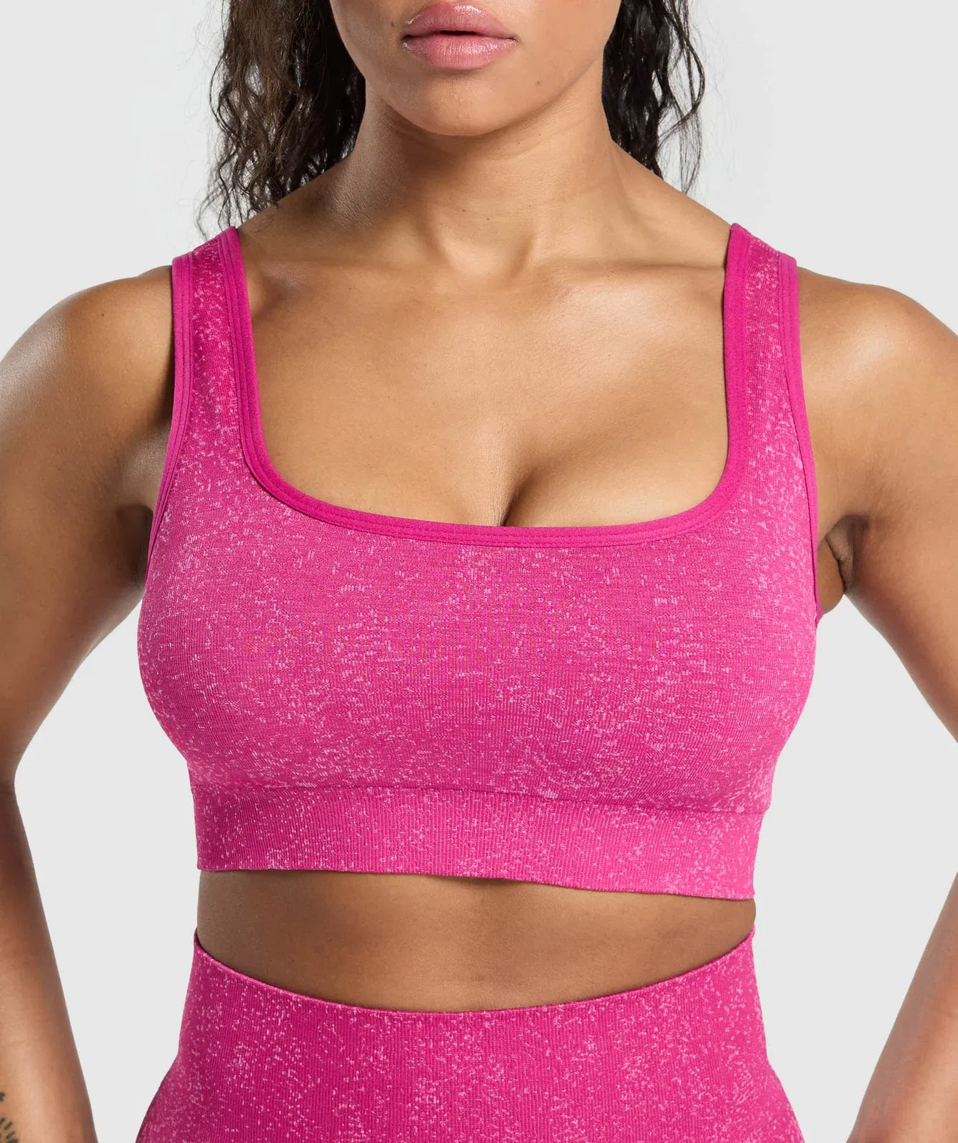 Gymshark Adapt Fleck Sports Bra - Winning Pink/Sour Pink