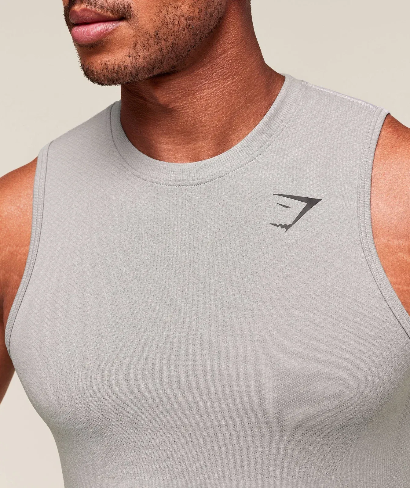 Gymshark Vital Tank - Light Grey/Smokey Grey