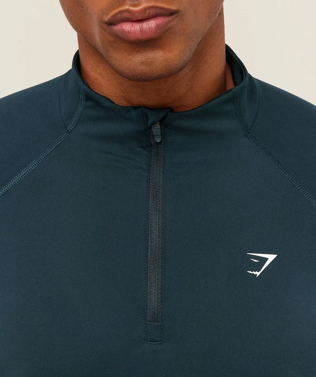 Gymshark Performance 1/4 Zip - Deep Petrol Blue