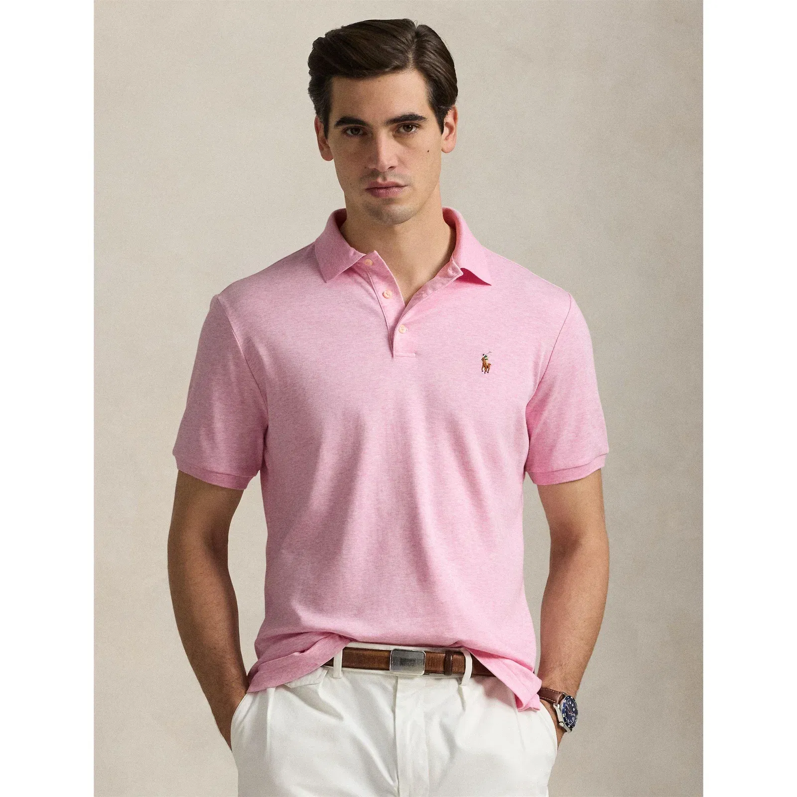 Slim Fit Short Sleeve Polo Shirt