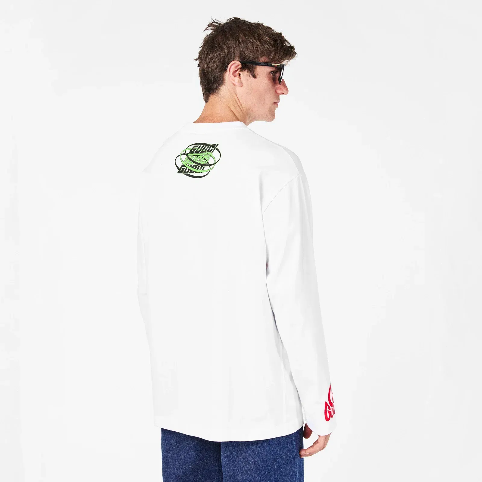 Logo Print Long Sleeve T-Shirt