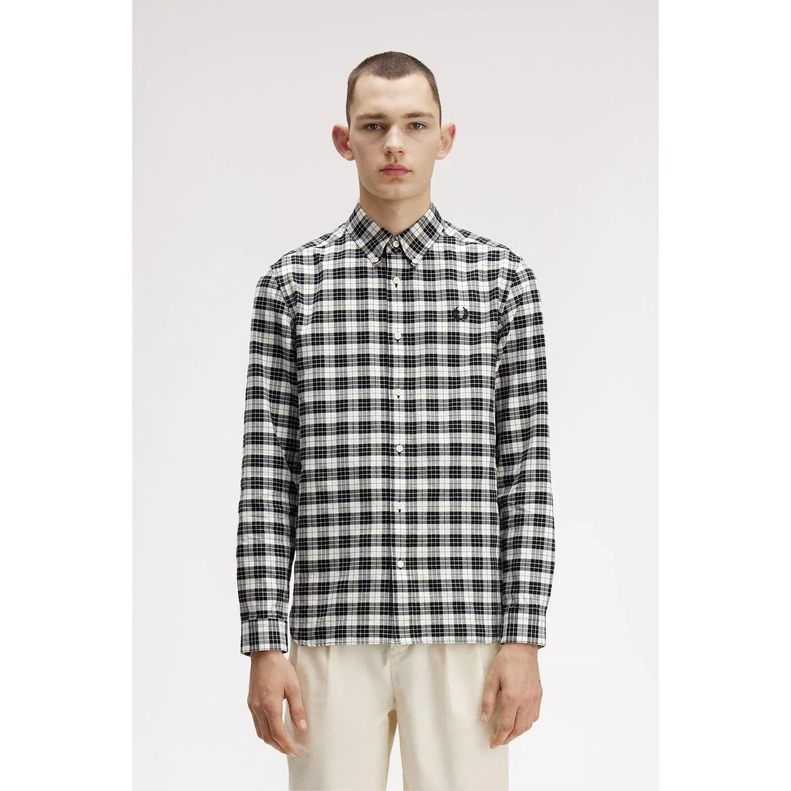 Tartan Long Sleeve Oxford Shirt