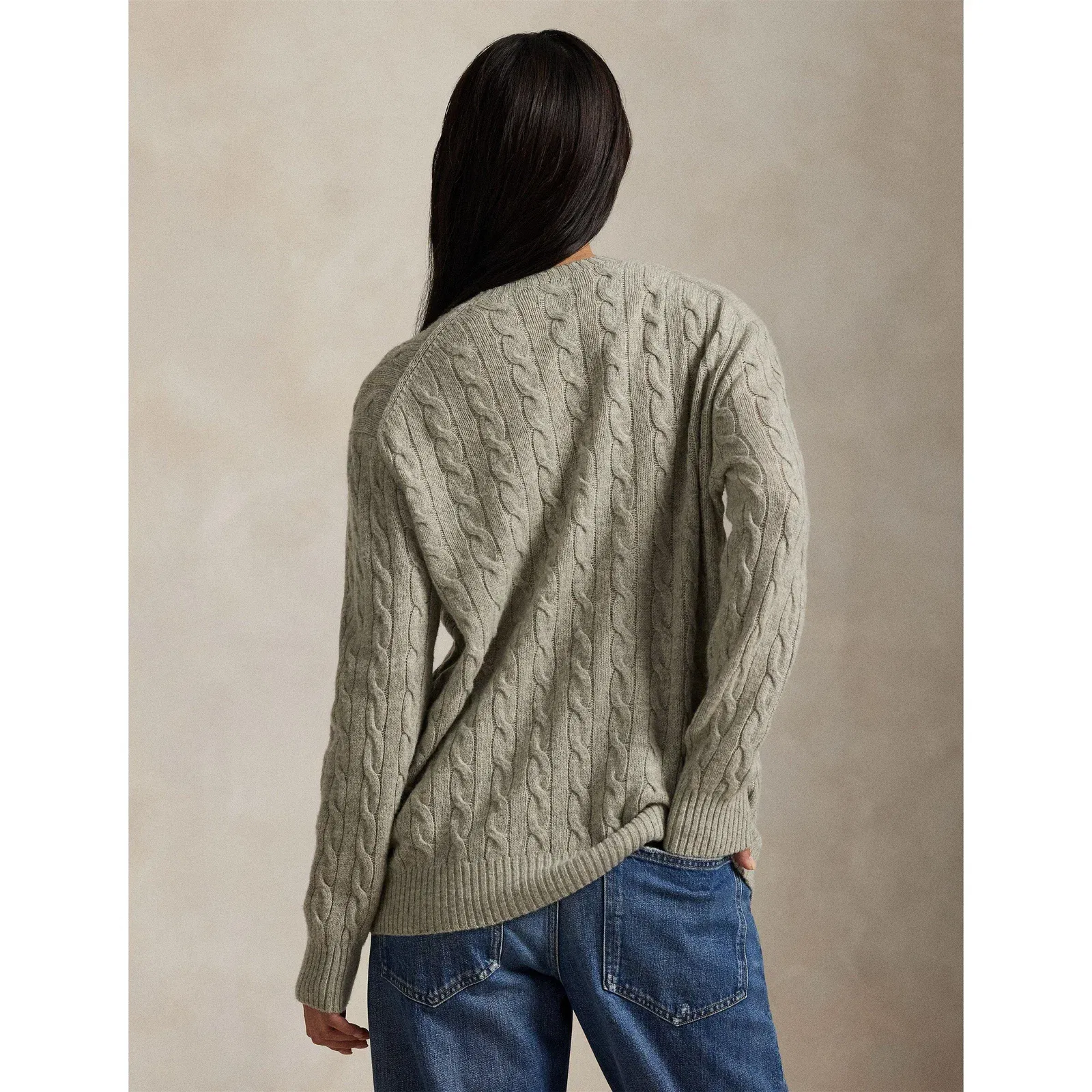 Cable Crew Neck Jumper