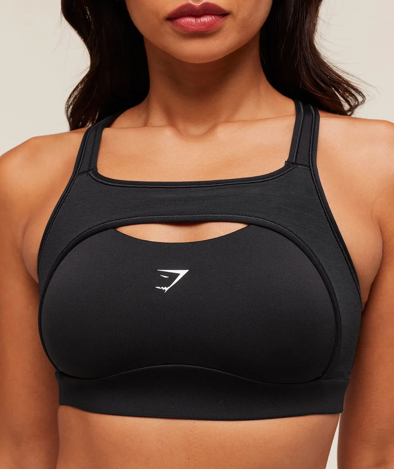 Gymshark Alpha High Support Sports Bra - Black