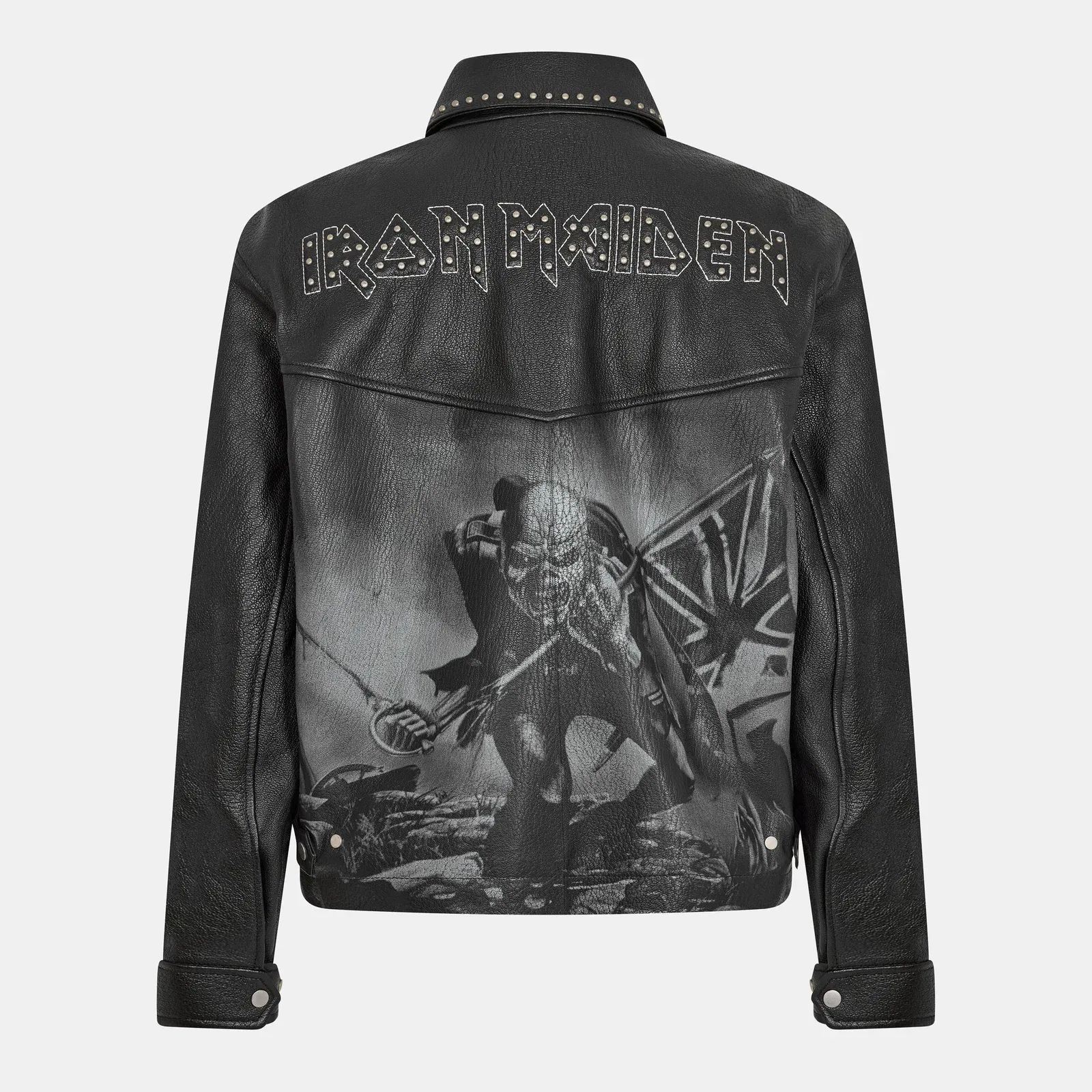 Trooper x Iron Maiden Leather Jacket
